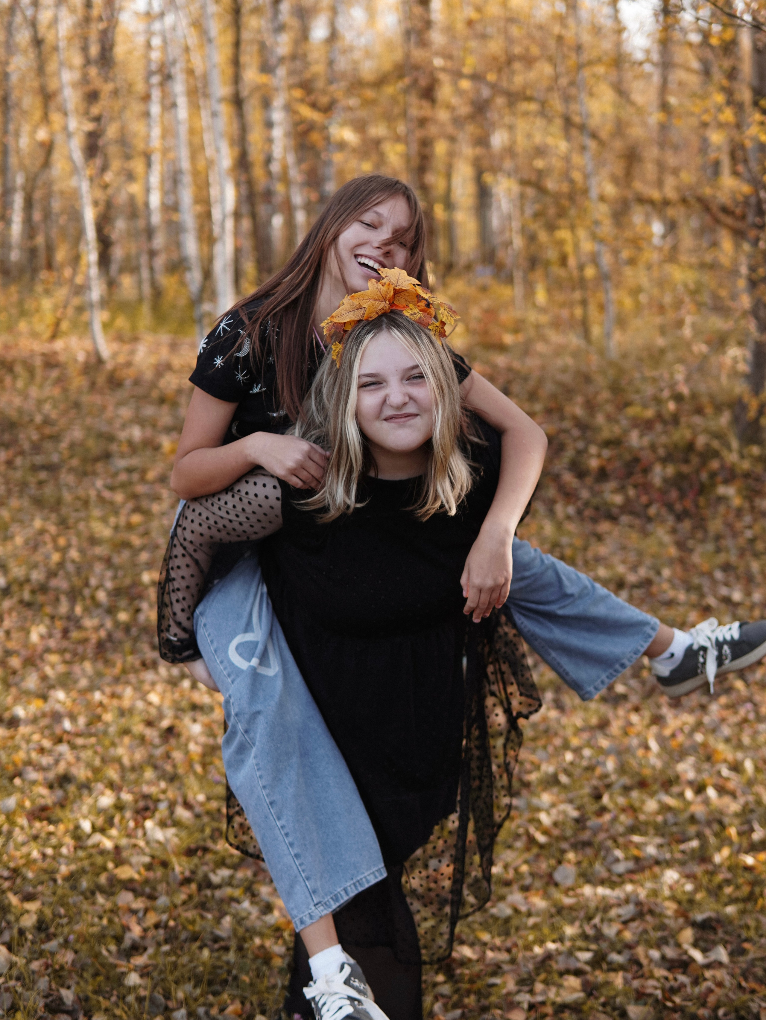 Подружки и эмоции. Фотограф в Москве — портреты, парные и семейные съемки. Юлия Мухомедова