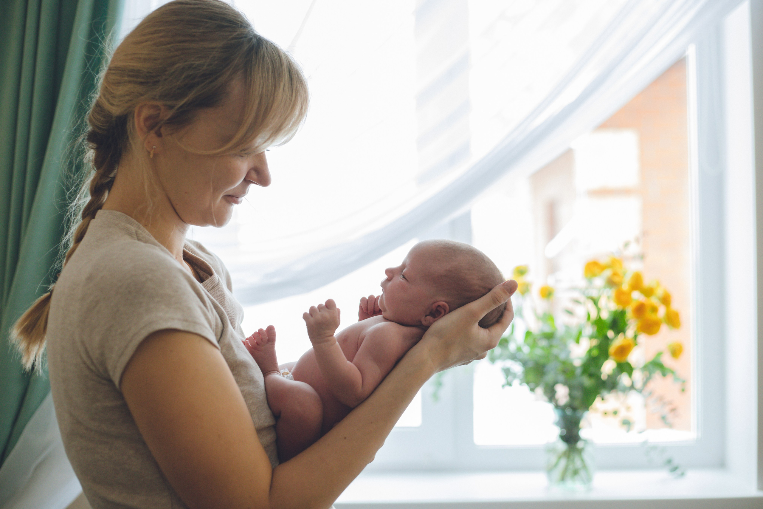 Ксения 6 дней. Семейный фотограф г. Димировград Андросова Екатерина