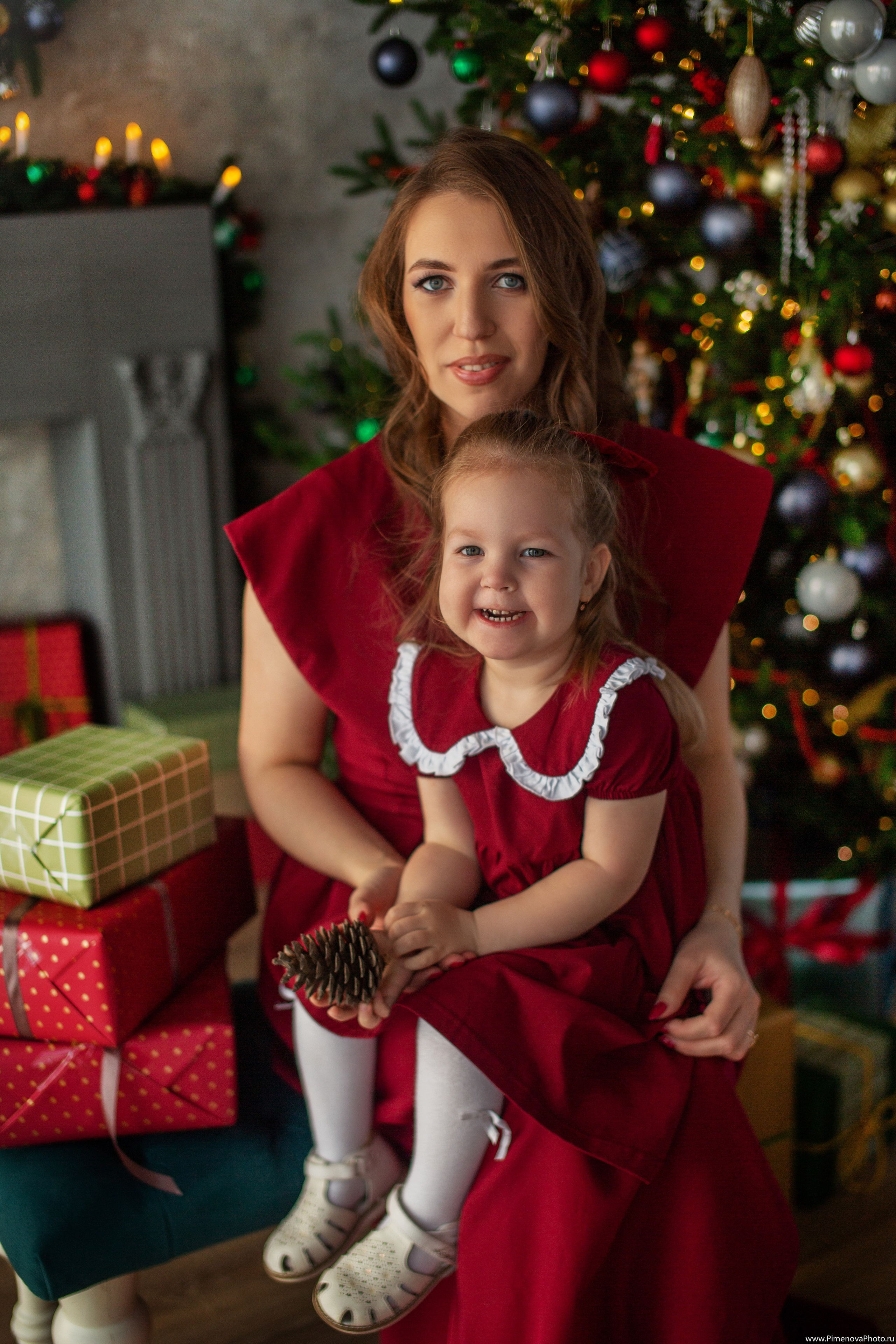 Новогодняя сказка Есении, 2024. Семейный и детский фотограф в Петрозаводске