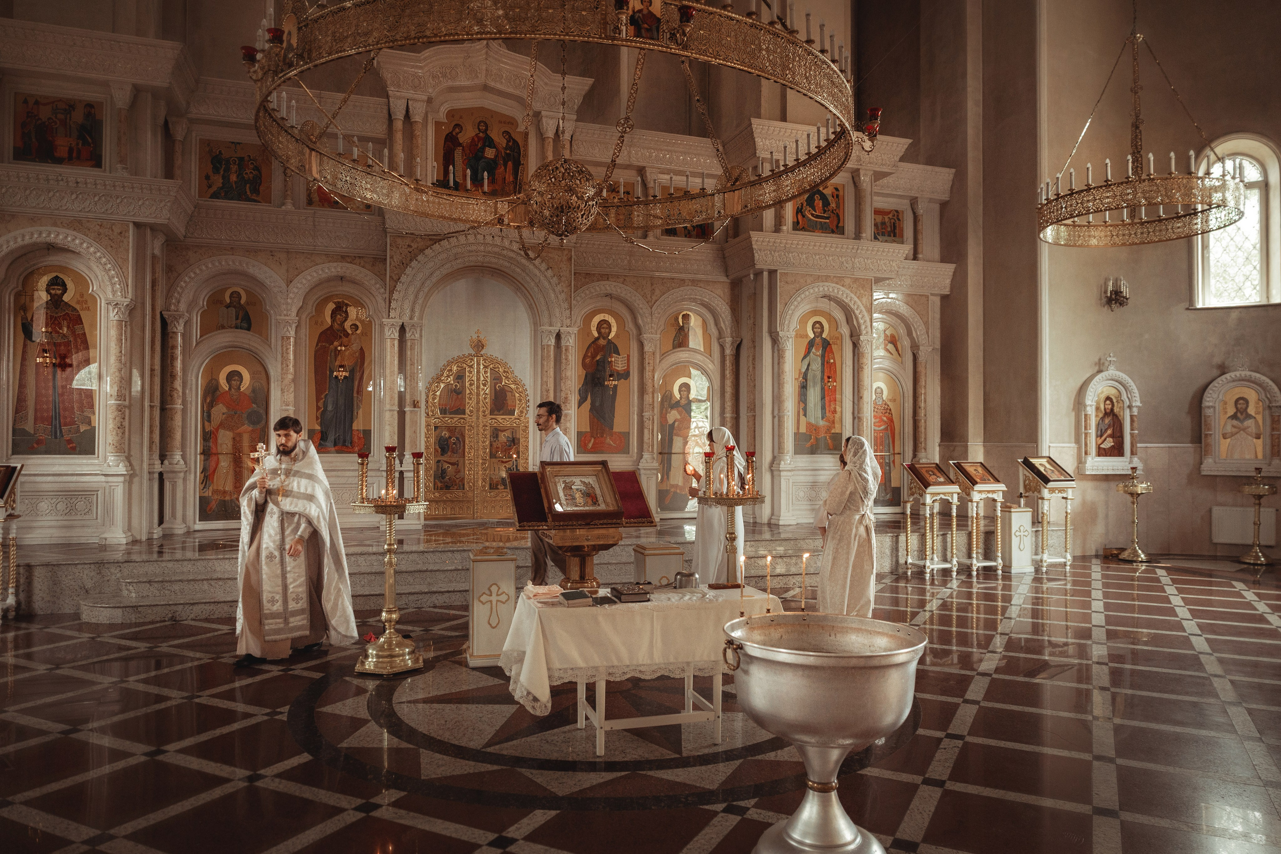 Таинство Крещения Марии. Храм Александра Невского Славянск н/К. Фотограф на Крещение и Венчание Краснодарский край — Гранкина Юлия