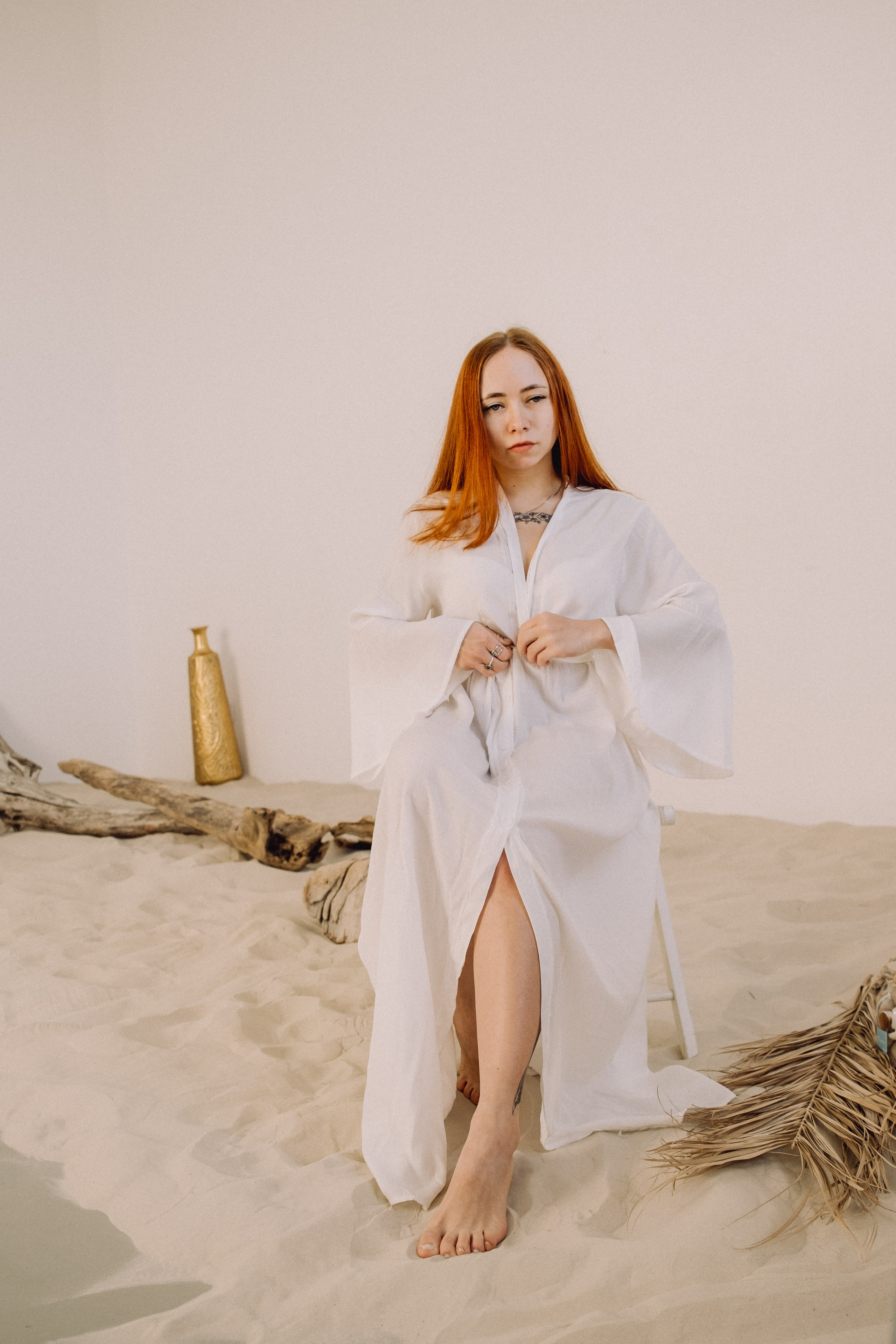 Женщина в песках. Фотограф в Иркутске Анна Мирошникова