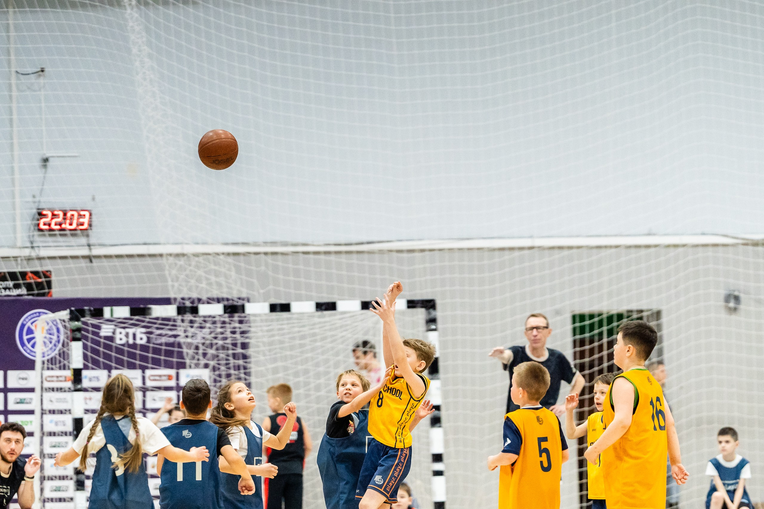 Школа баскетбола. Репортажный и портретный фотограф в Нижнем Новгороде Максим Горшков