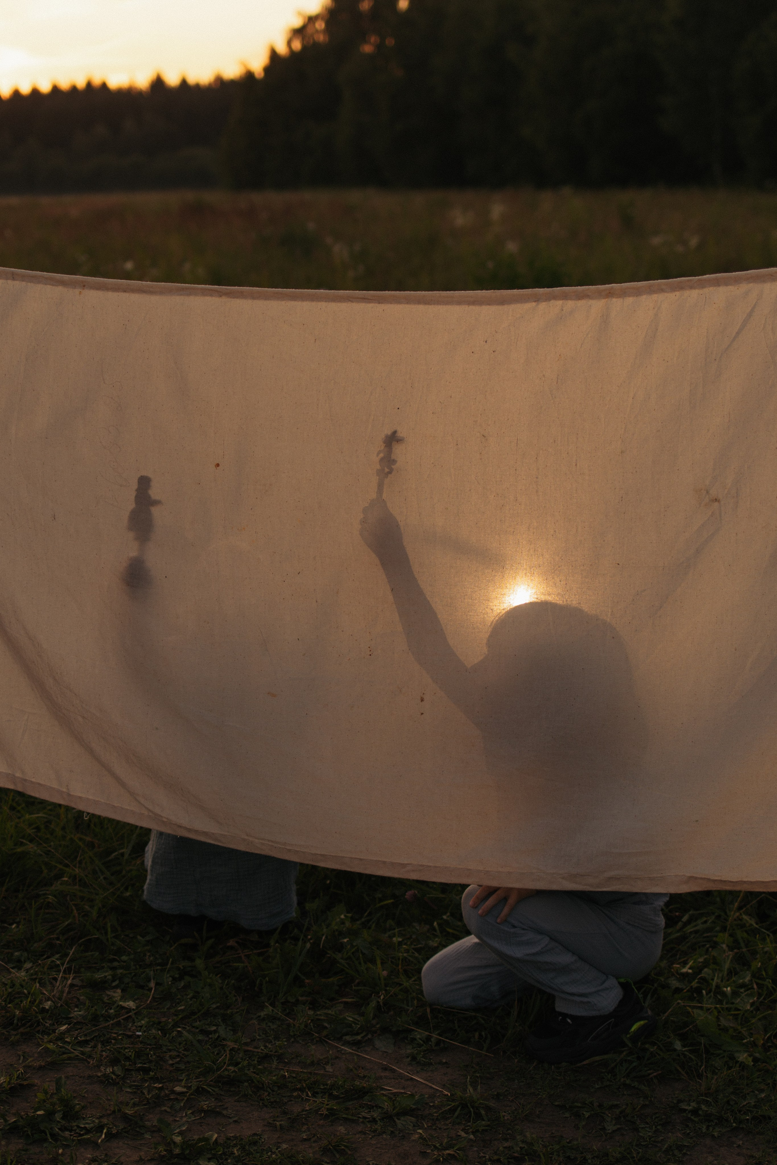Семейная фотосессия в поле. Семейный фотограф в Москве Марина Петра