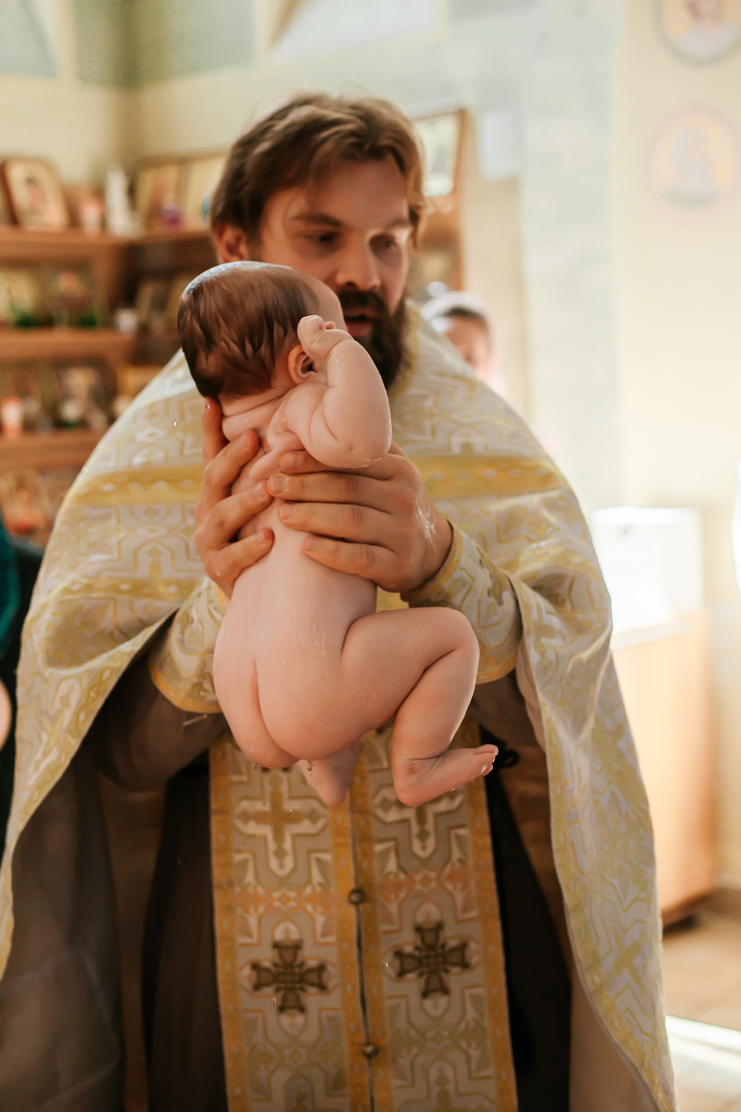 Крещение Валерии. Школьный и детский фотограф Старожилово