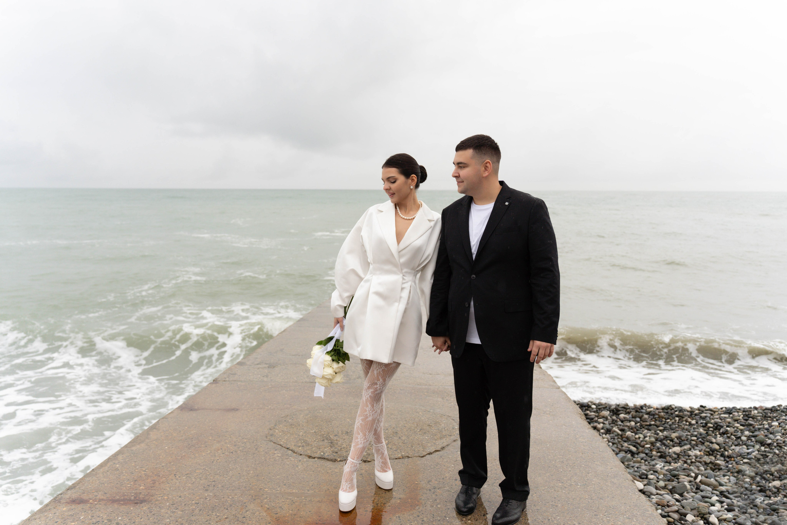 Даша и Саша. Сочи. Ноябрь. Свадьба для двоих. Свадебный фотограф Катерина Чулкова