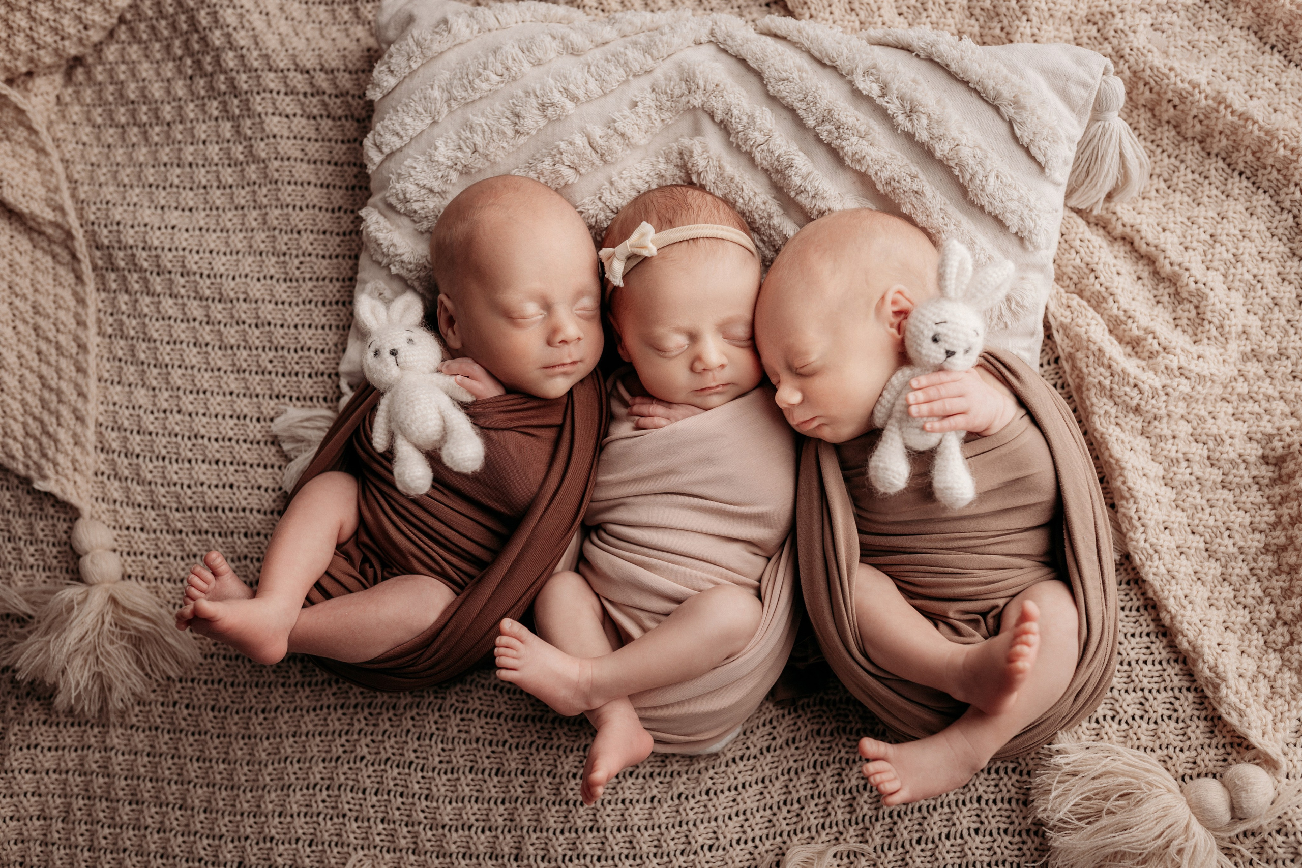 Фотосессия новорожденного в БОХО стиле. Фотограф новорожденных в г. Барнаул Ренпенинг Катерина