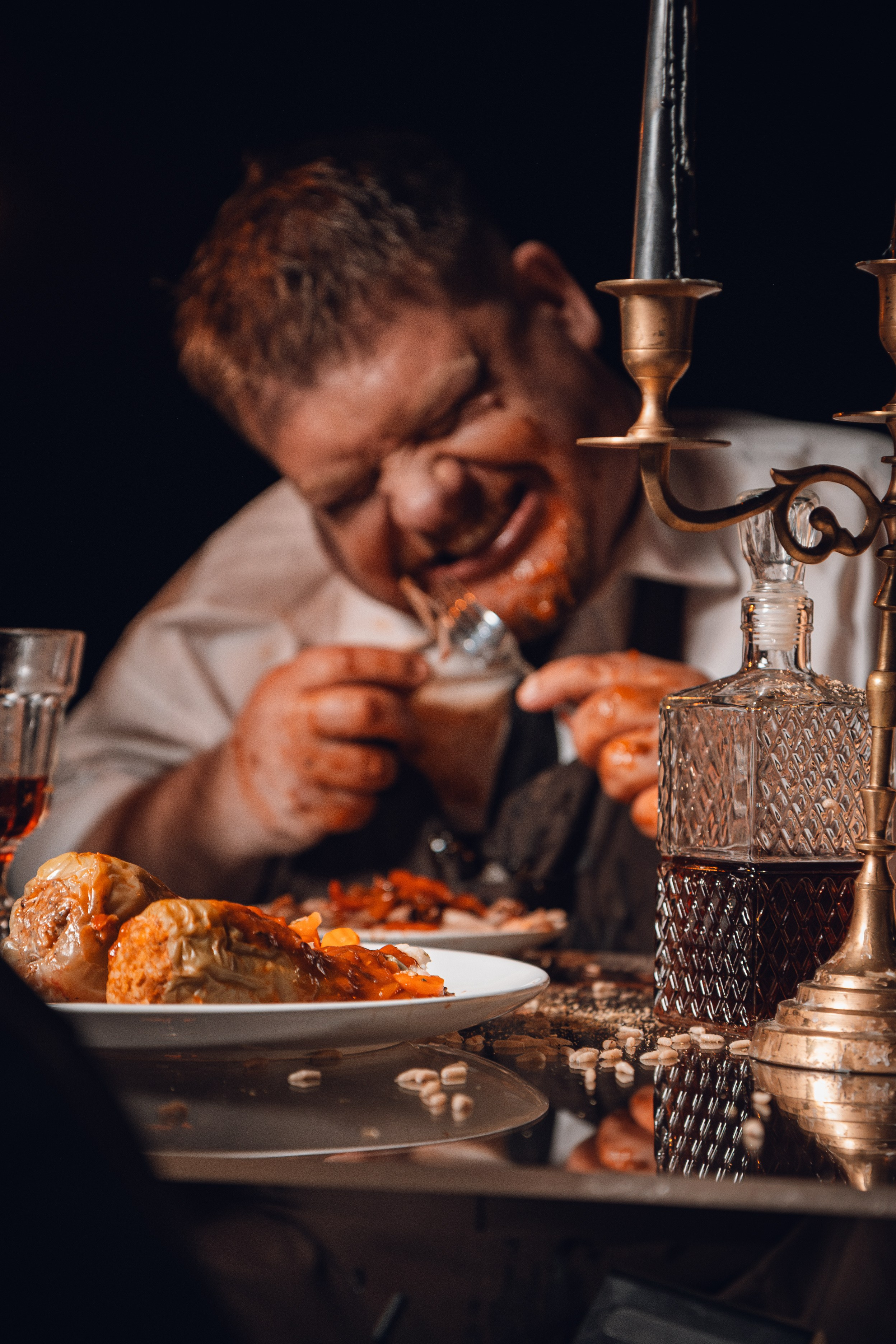 Бэкстеджи. Фотограф Егор Огородов