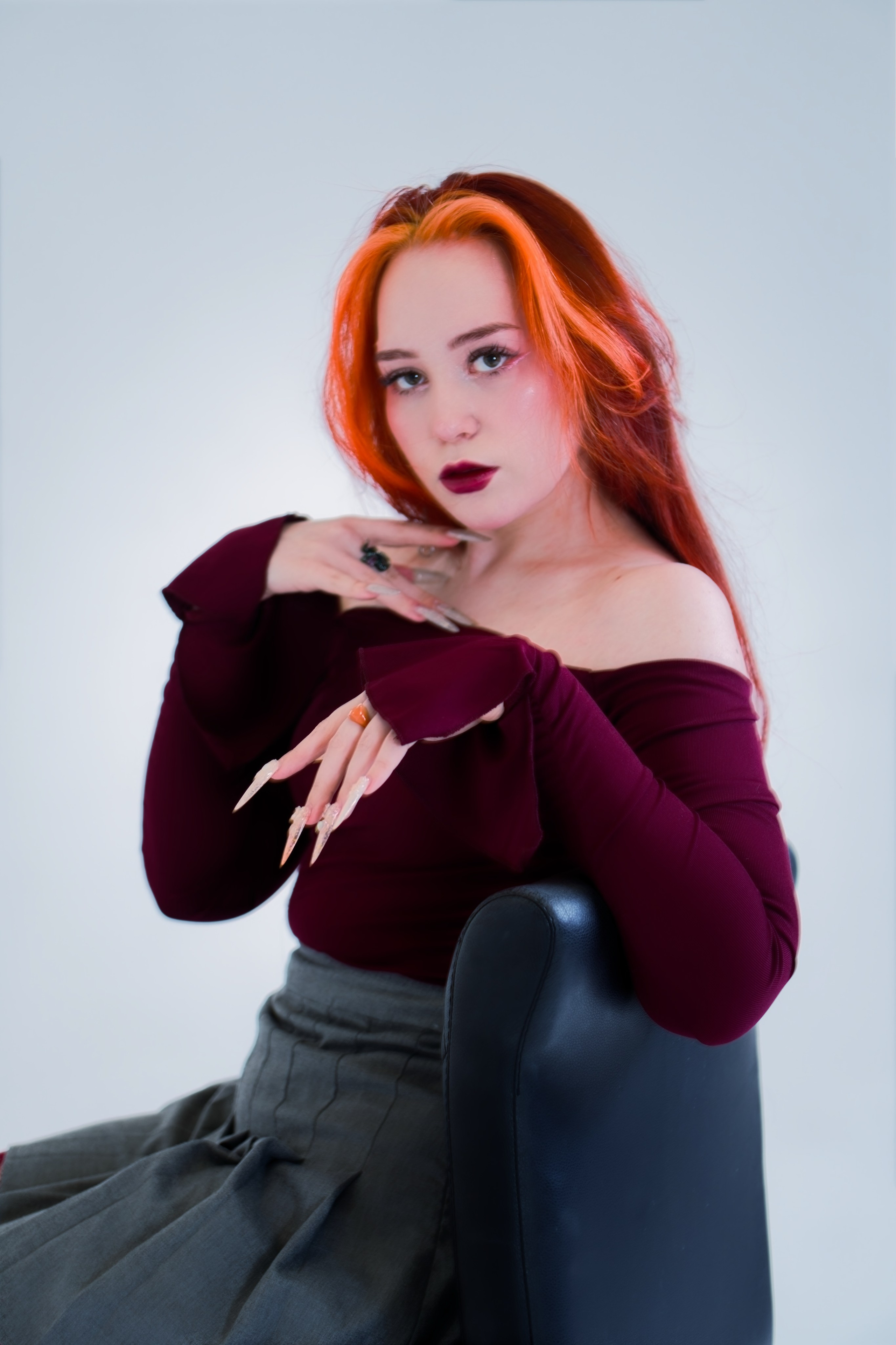 Лиса. Циклорама. Фотограф Денис Шемет