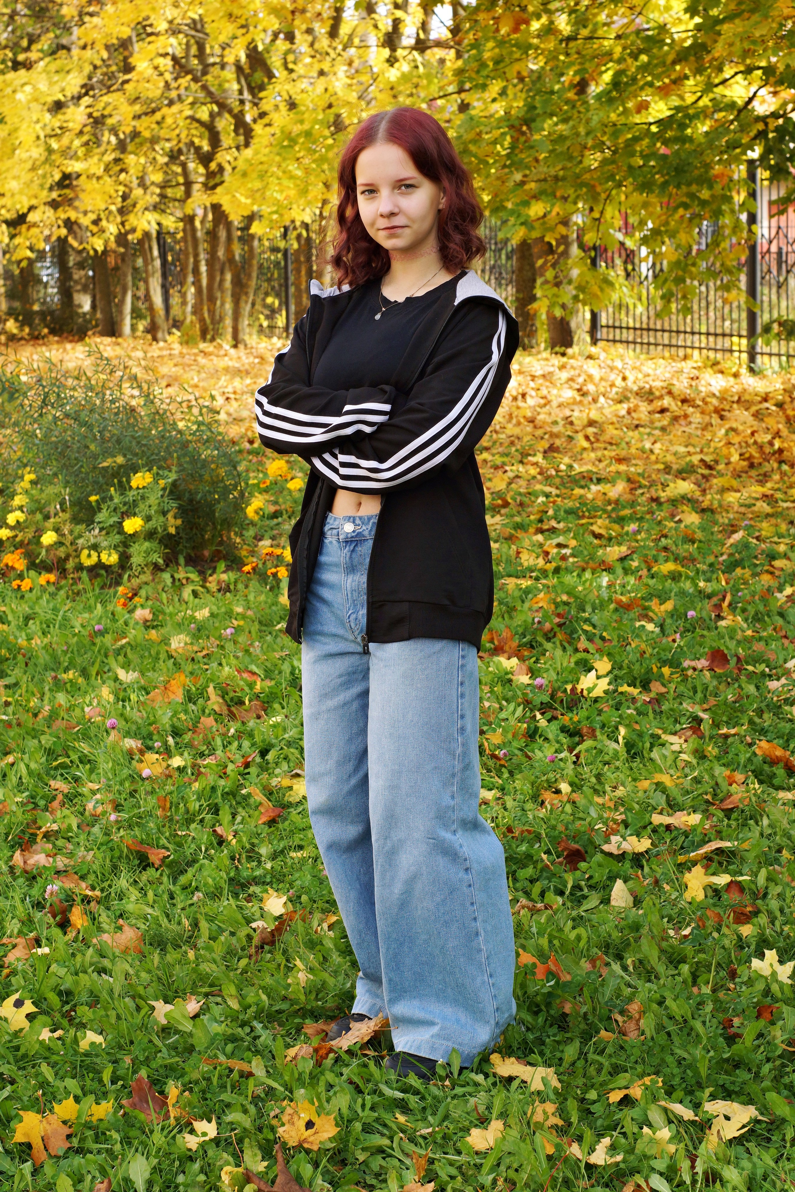 Осенняя фотосессия в школе г. Йошкар-Ола