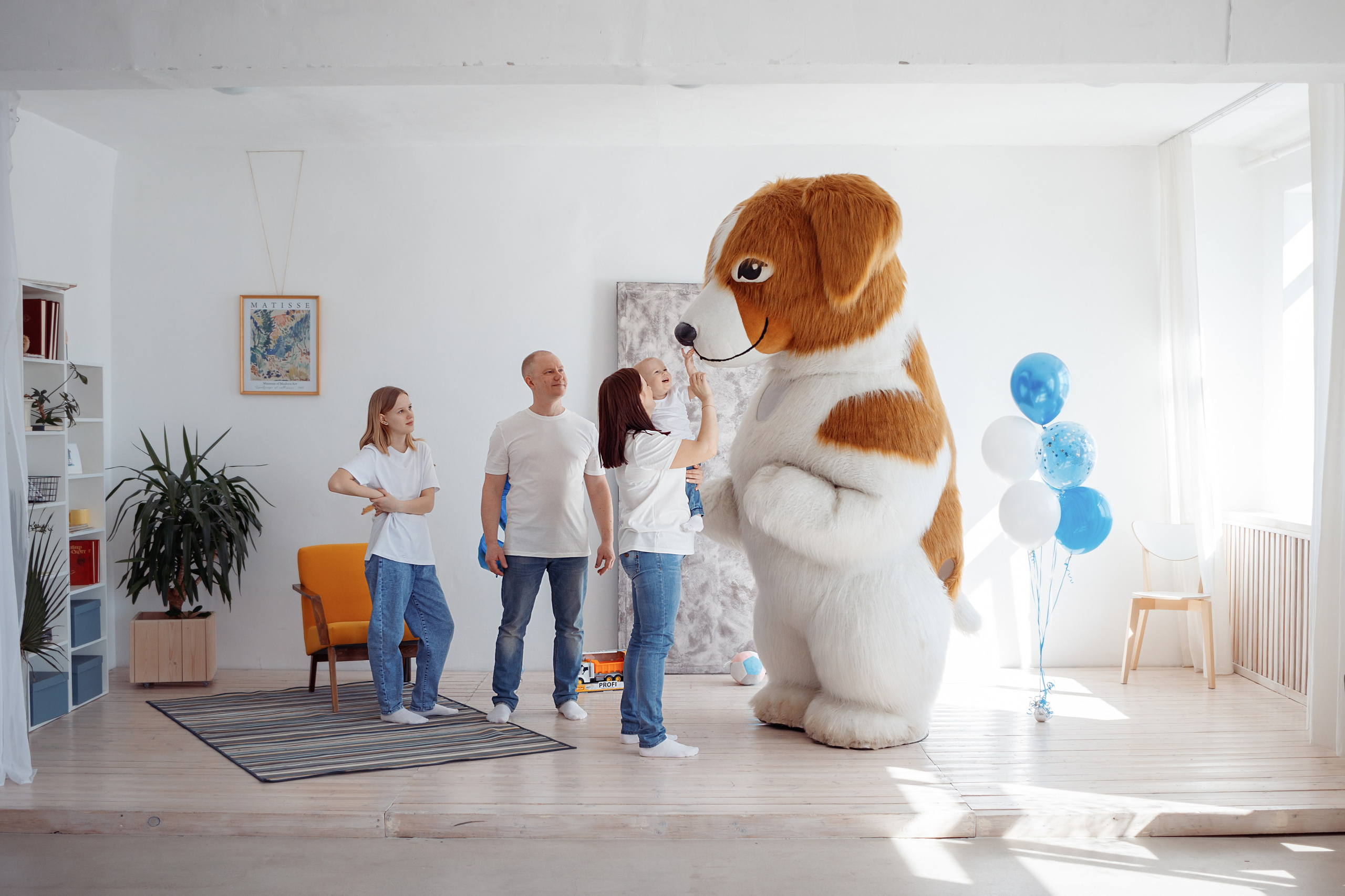 Семейные зарисовки на день рождения 2 года