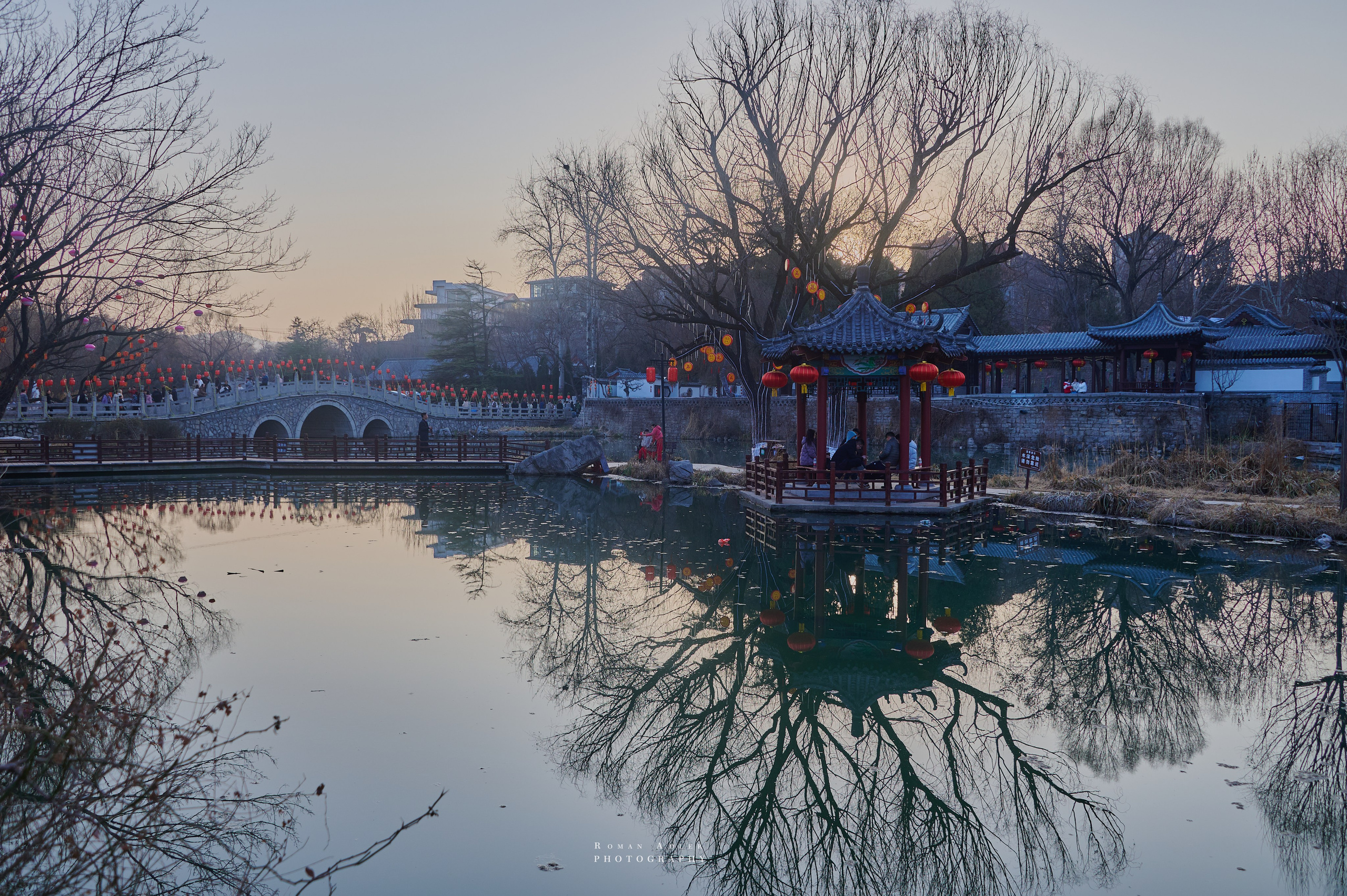 Городской парк Цинчжоу. Фотограф Роман Адлер