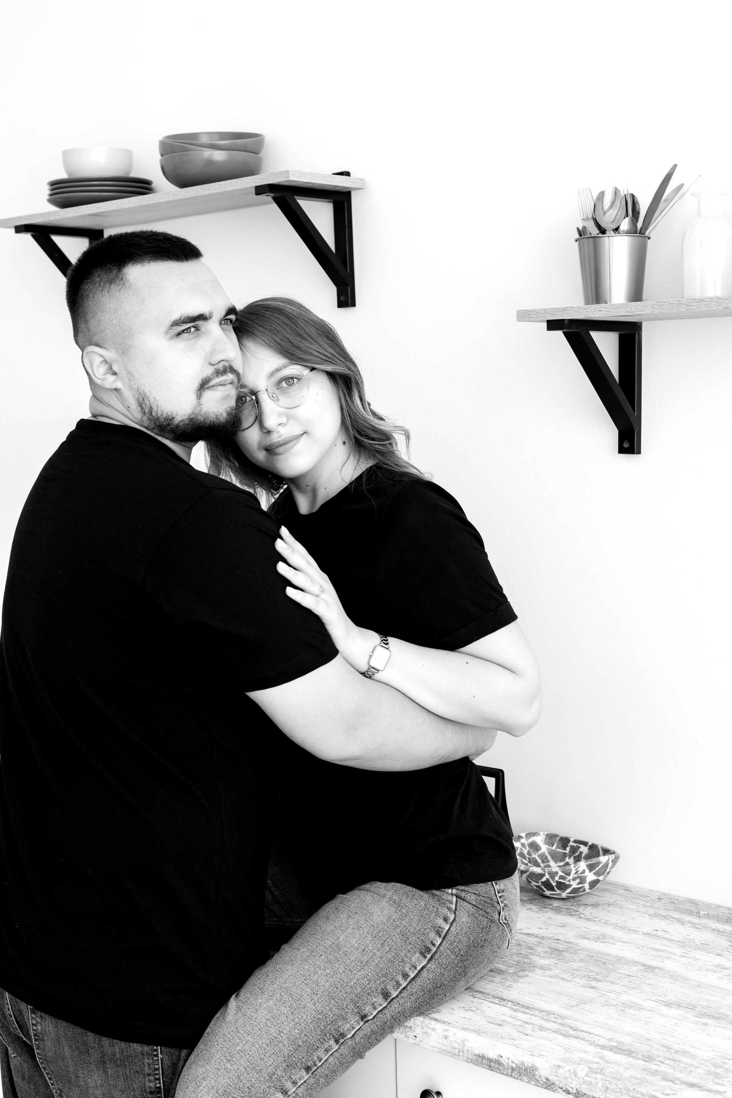 Семейная фотосессия в студии (Михаил, Крестина и Макар). Женский фотограф в Орске Новотроицке Динара Долганова