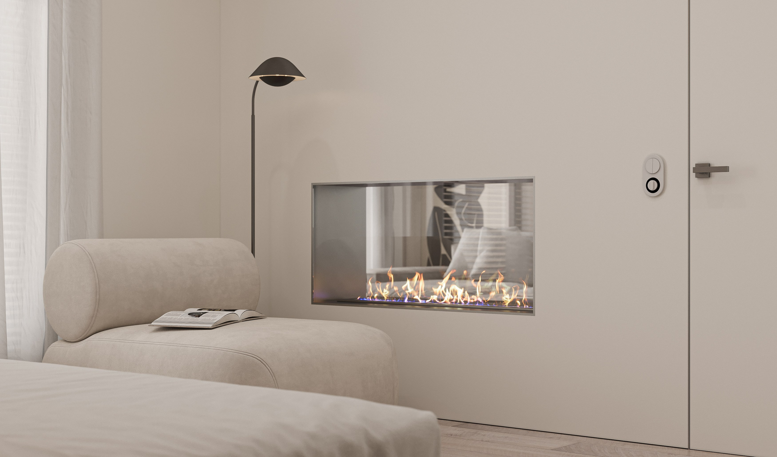 Интерьер квартиры. 3D визуализация интерьера и архитектурной среды