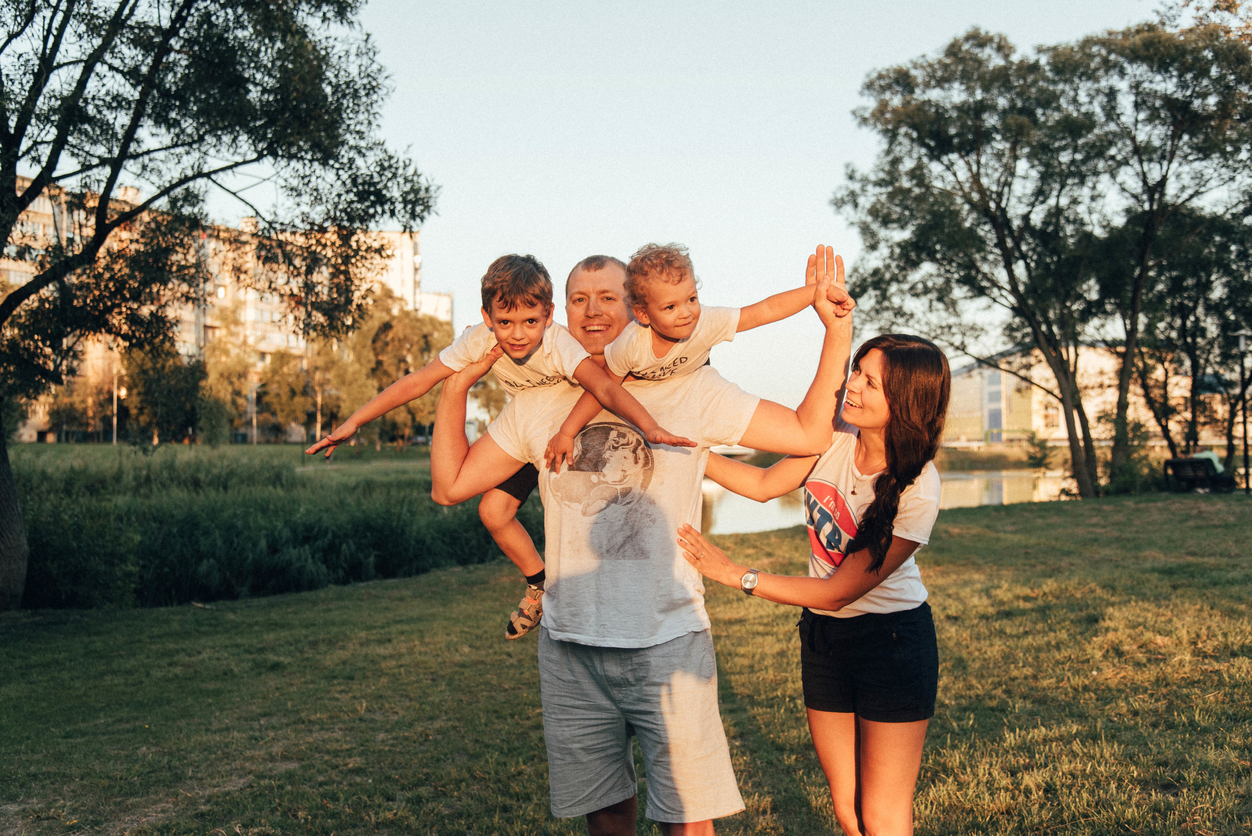 Волковы. Фотограф Милка Татьяна