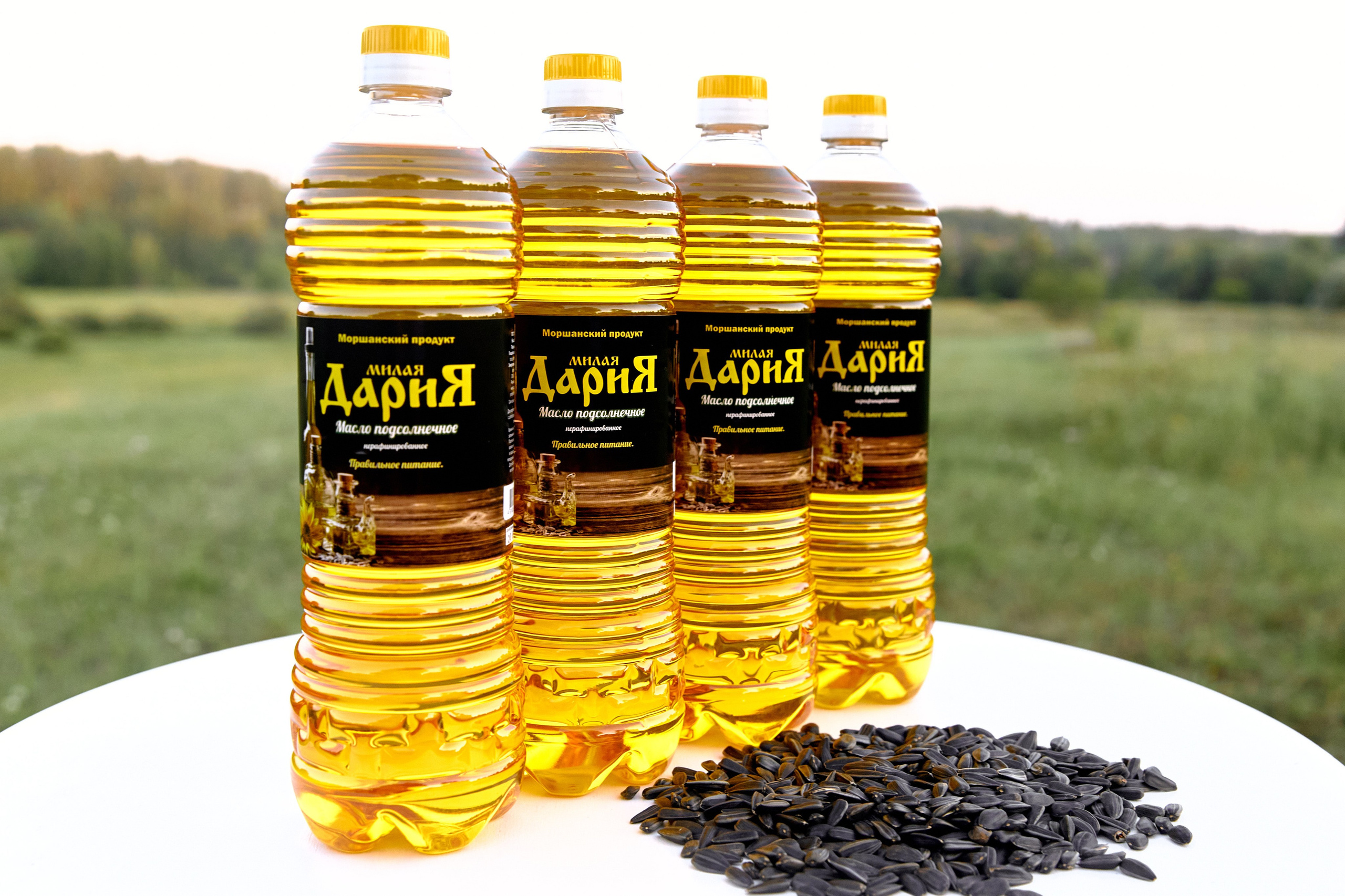 Подсолнечное масло. Фотограф Александр Казин