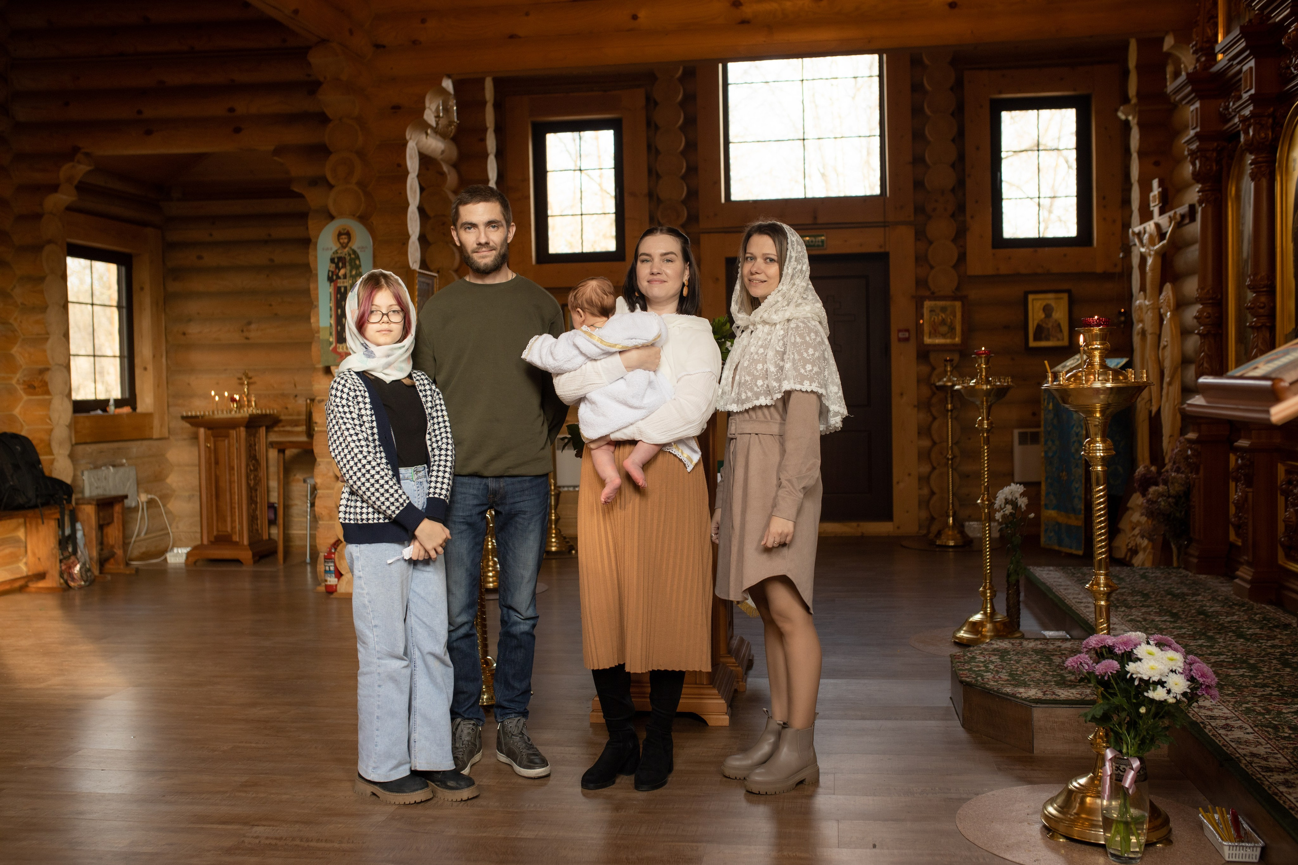 Таинство крещения Марка. Фотограф в Железнодорожном и Балашихе