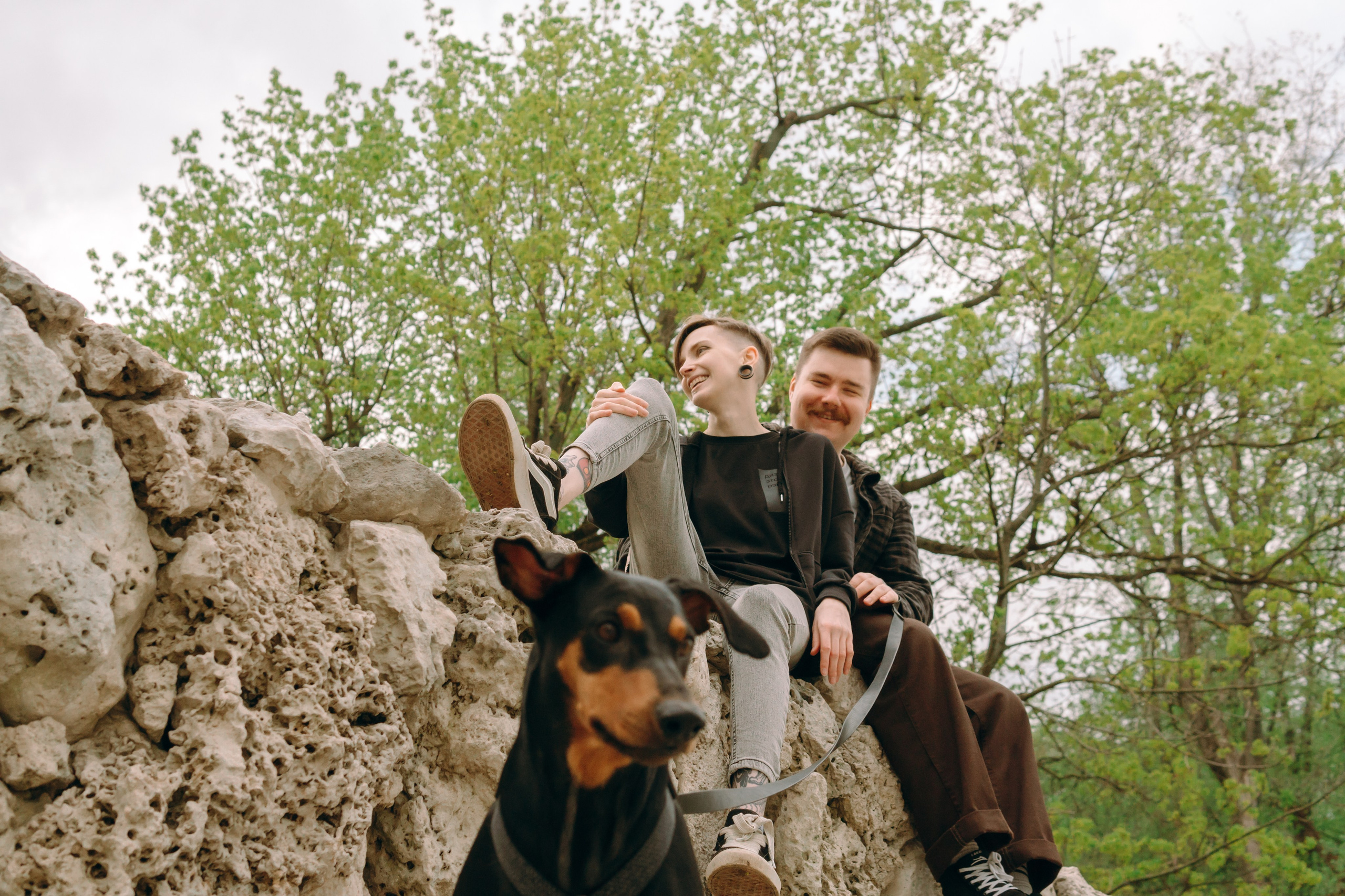Кира, Максим и Аскара. Фотограф-анималист Ксения Воробьева, Москва