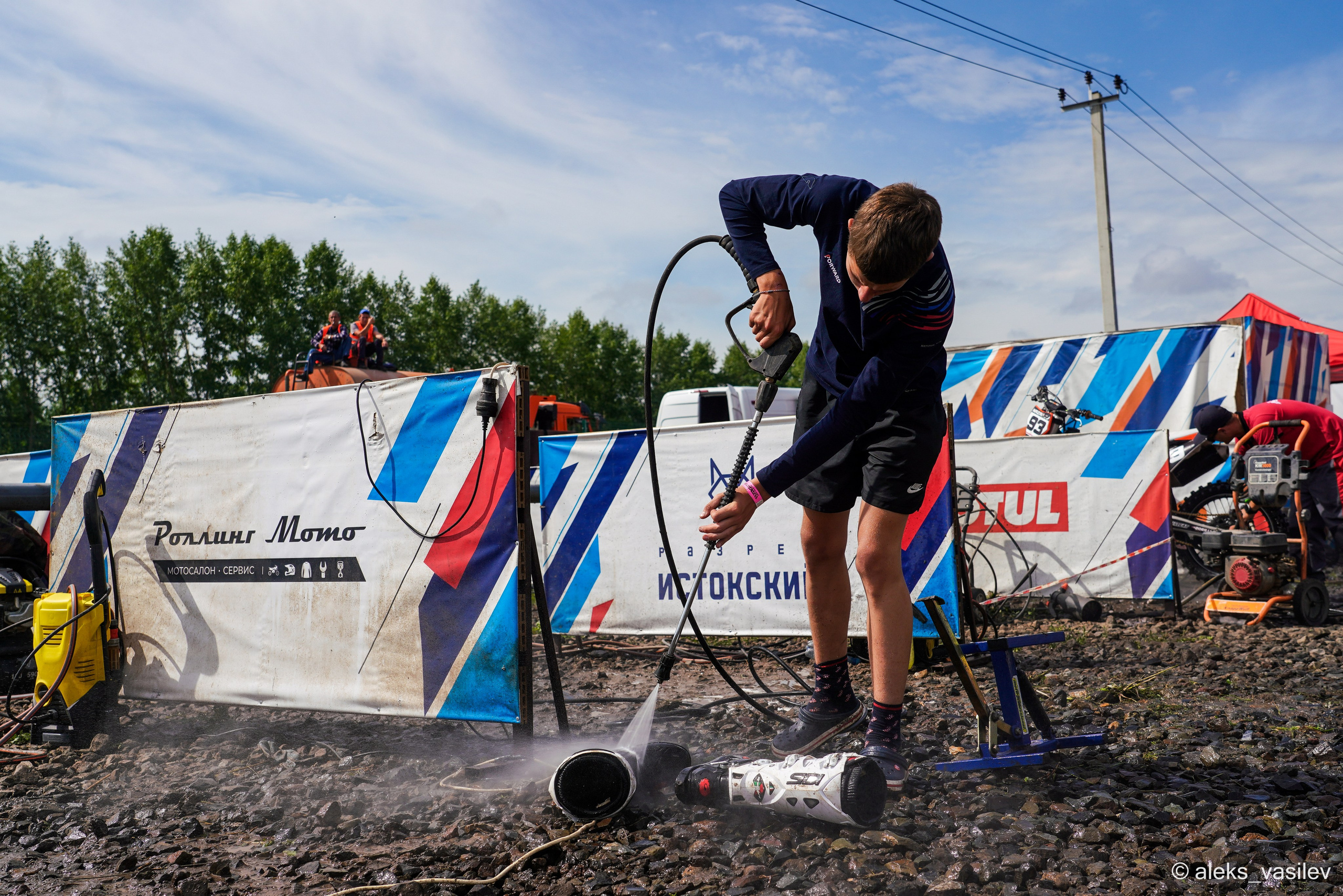 Первенство России по Мотокроссу. Фотограф Кемерово