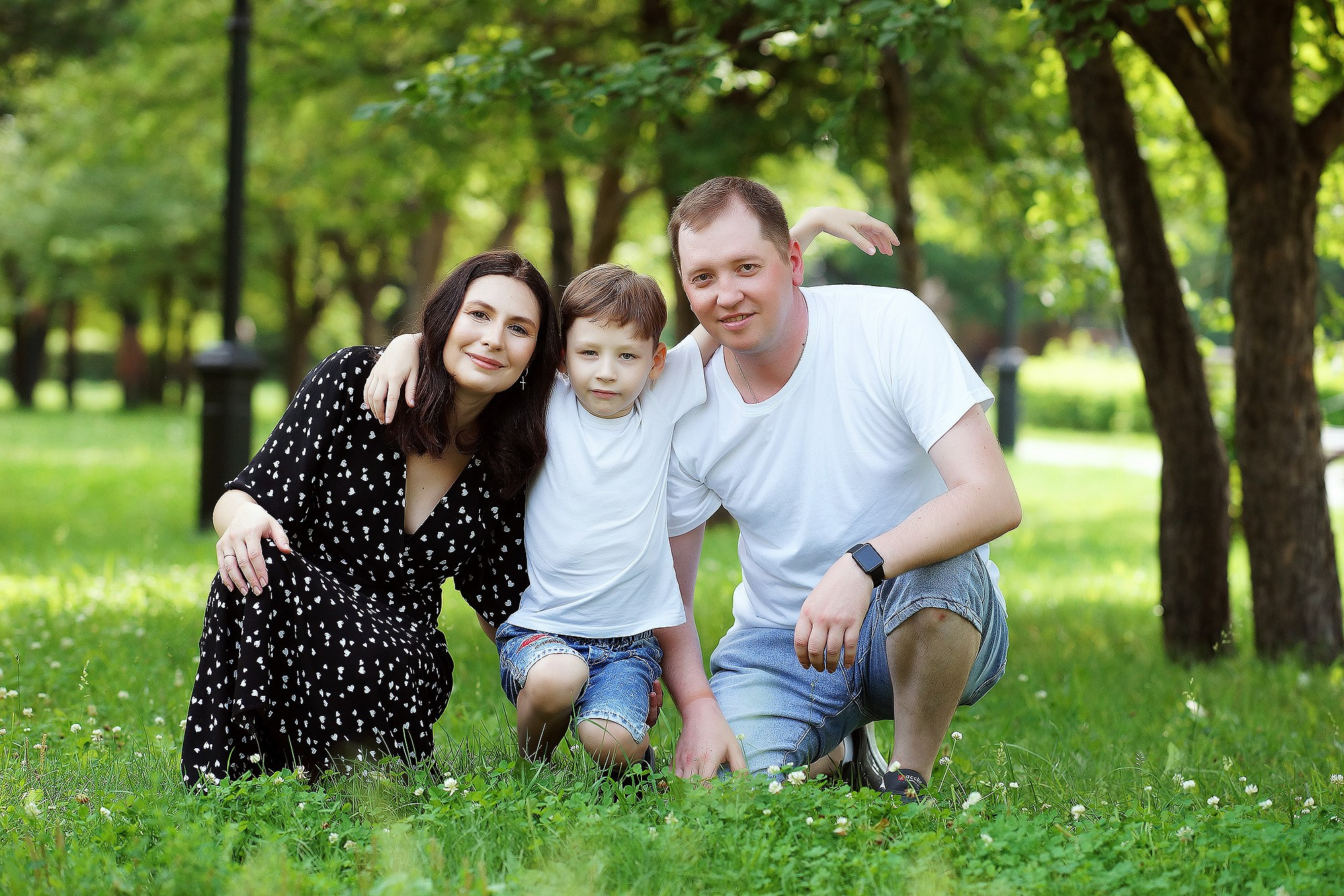 Семейная съёмка на природе. Семейный фотограф г. Новокузнецк Юлия Машникова