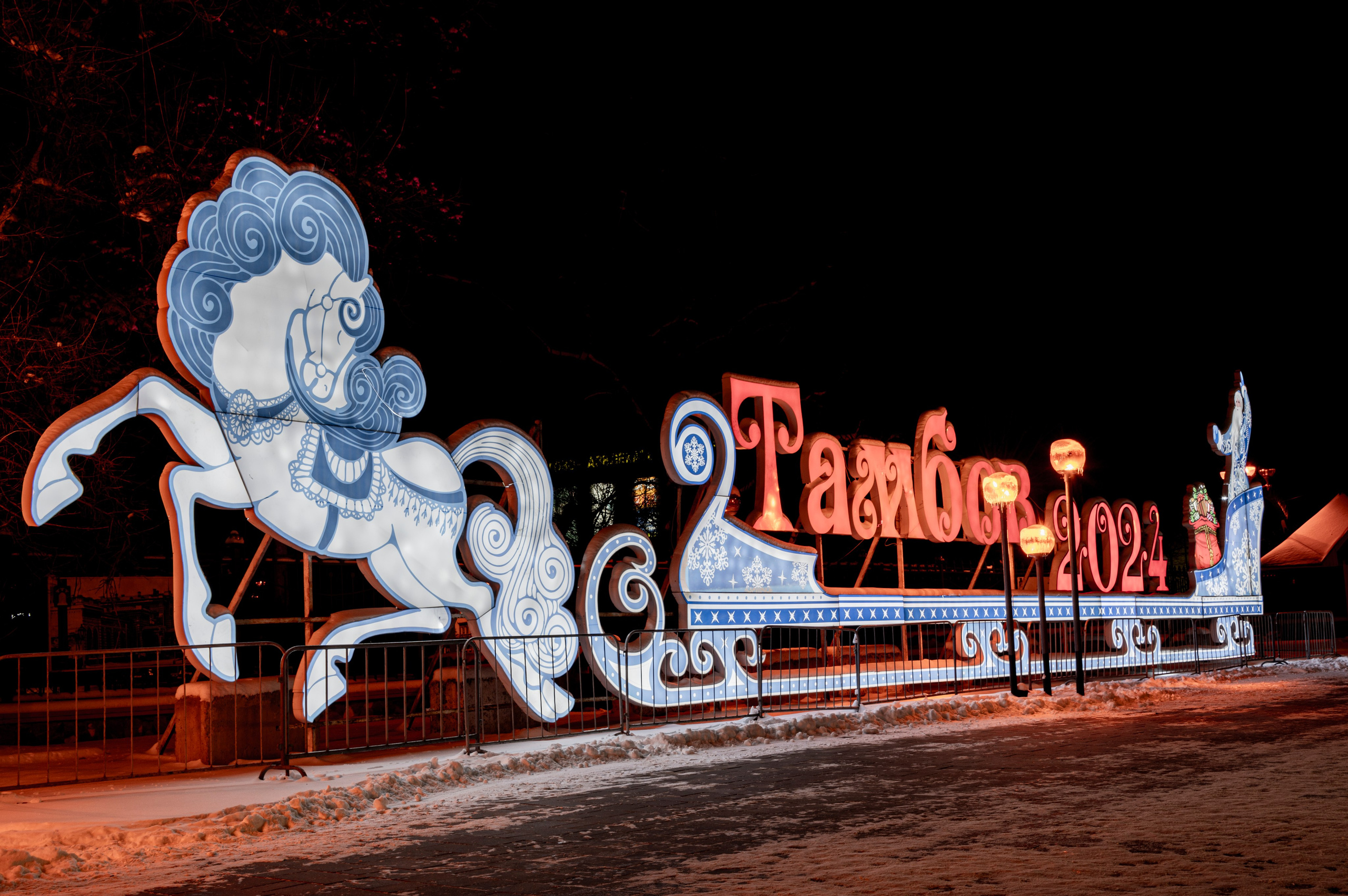 Январский Тамбов. 2024 год. Фотограф Роман Адлер