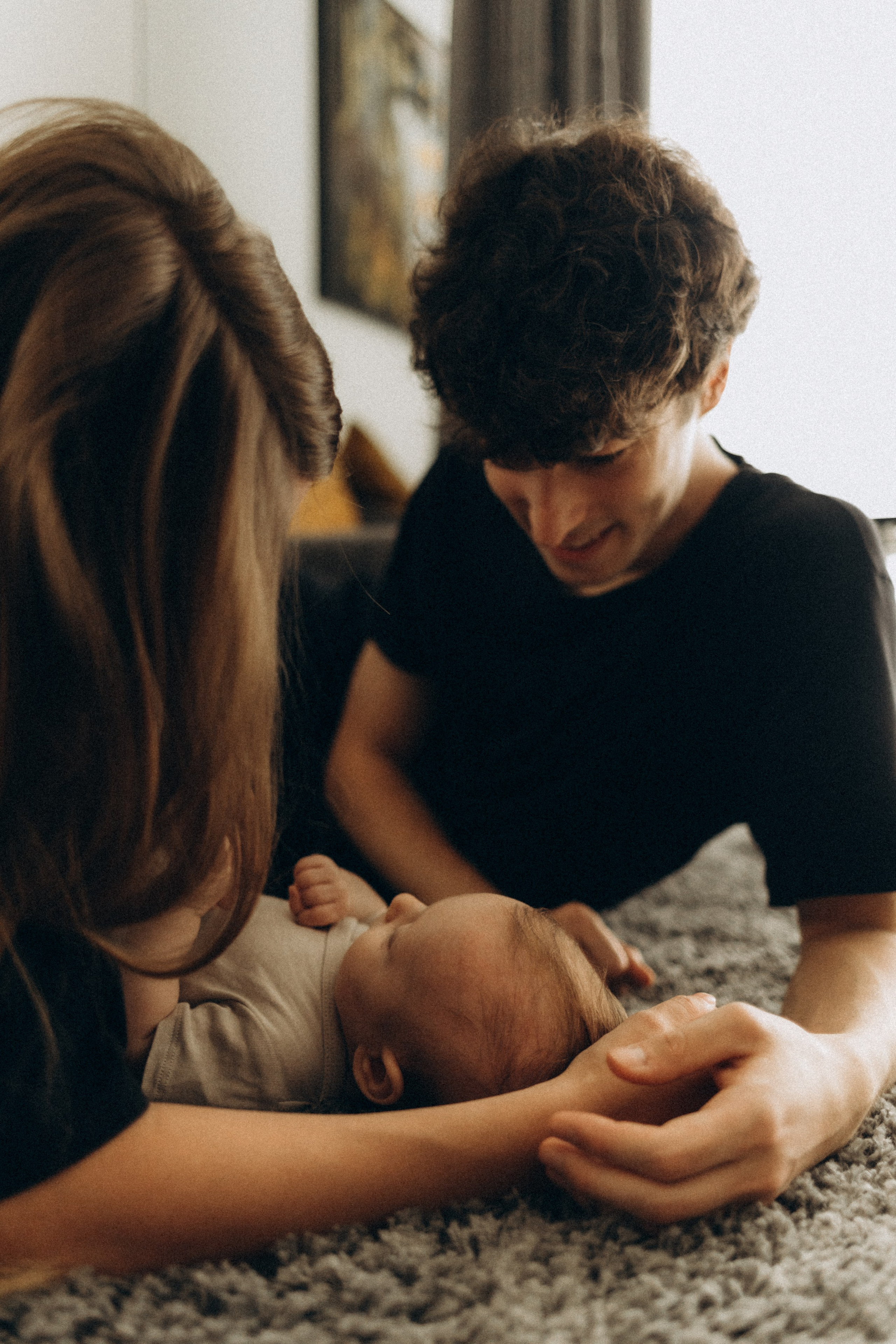 Малышка Полина. Анастасия Кацуба. Фотограф материнства и семейный фотограф. Валенсия