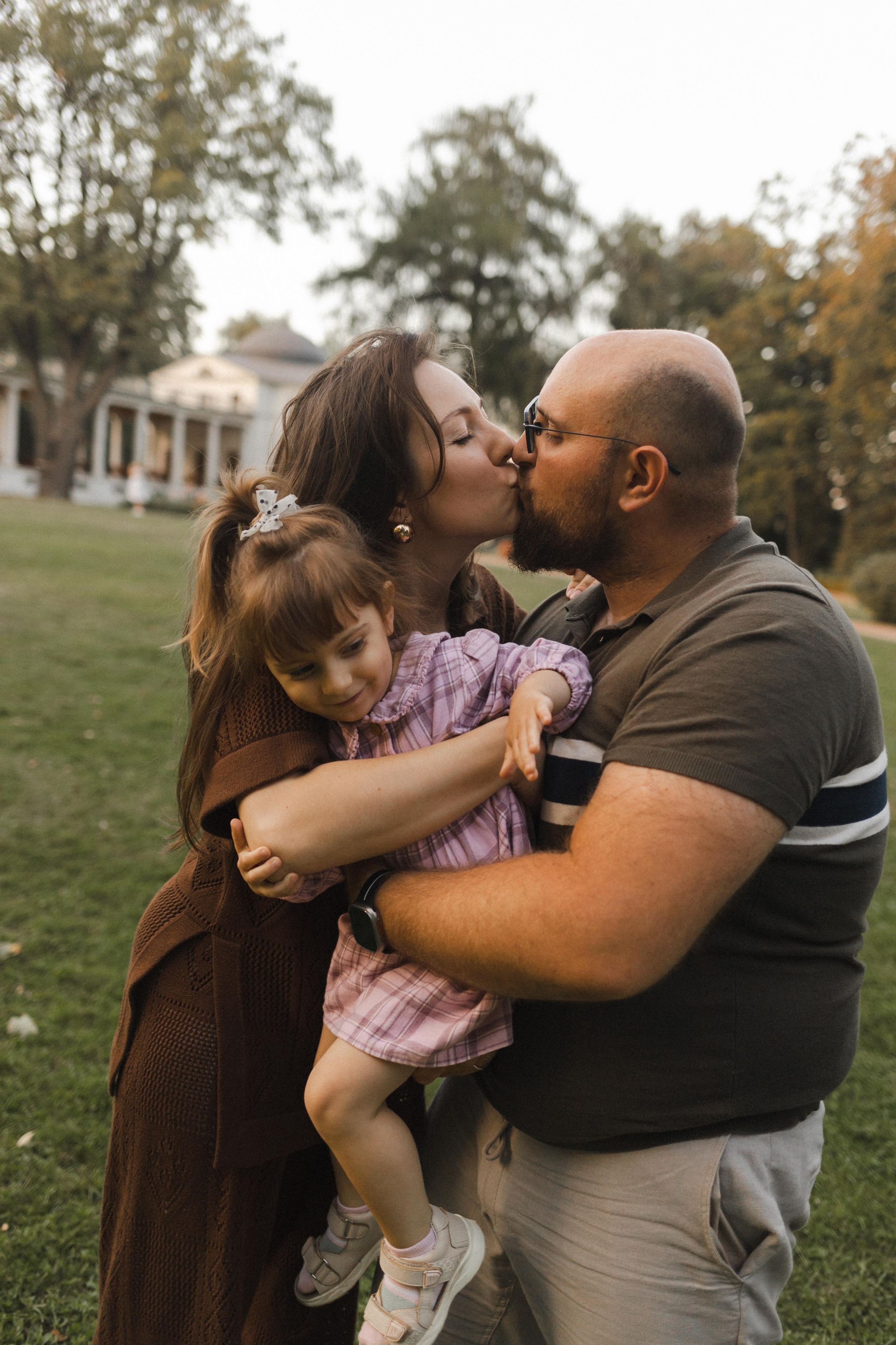 Кирилл, Галя и Бэлла. Семейный фотограф в Москве