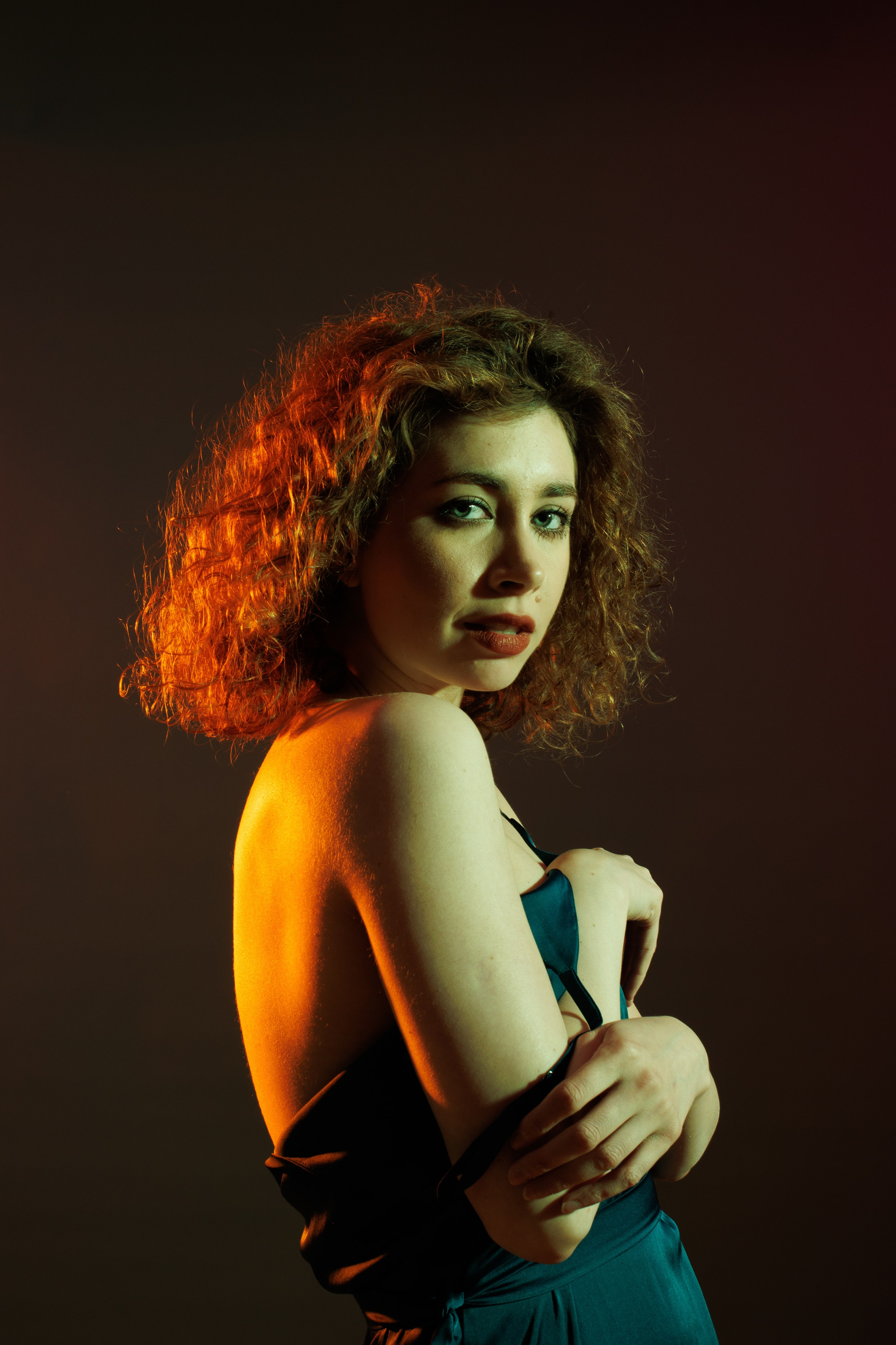 Съемки в студии. Фотограф Сергей Епифанов