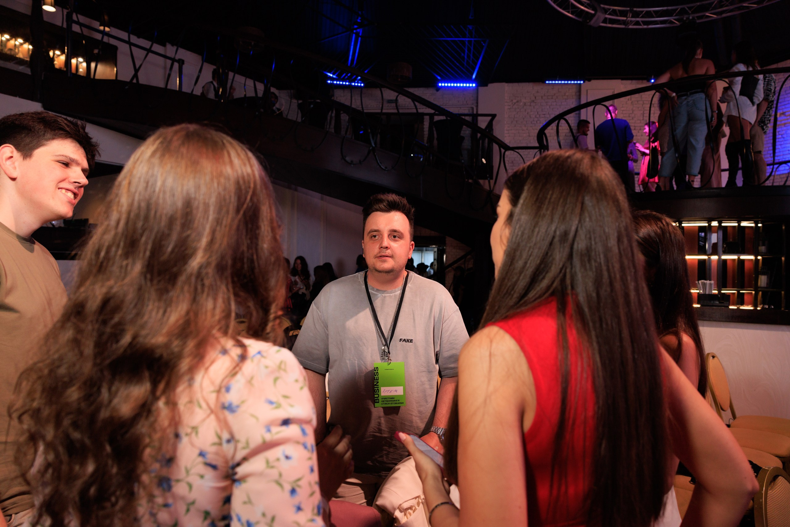Нетворкинг Стаса Еговцева в СПб. Фотограф Александр Заломаев