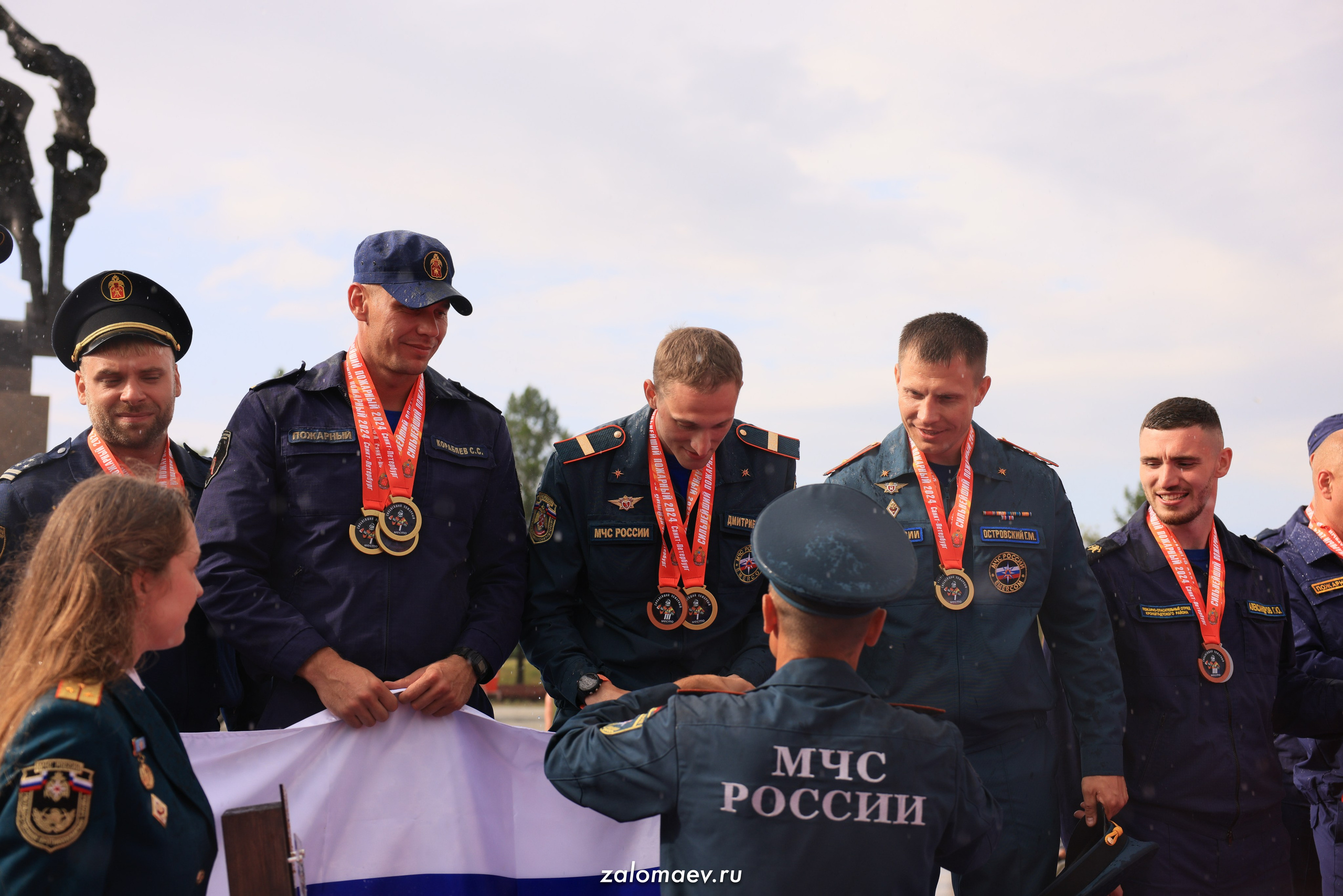 Сильнейший пожарный. Фотограф Александр Заломаев