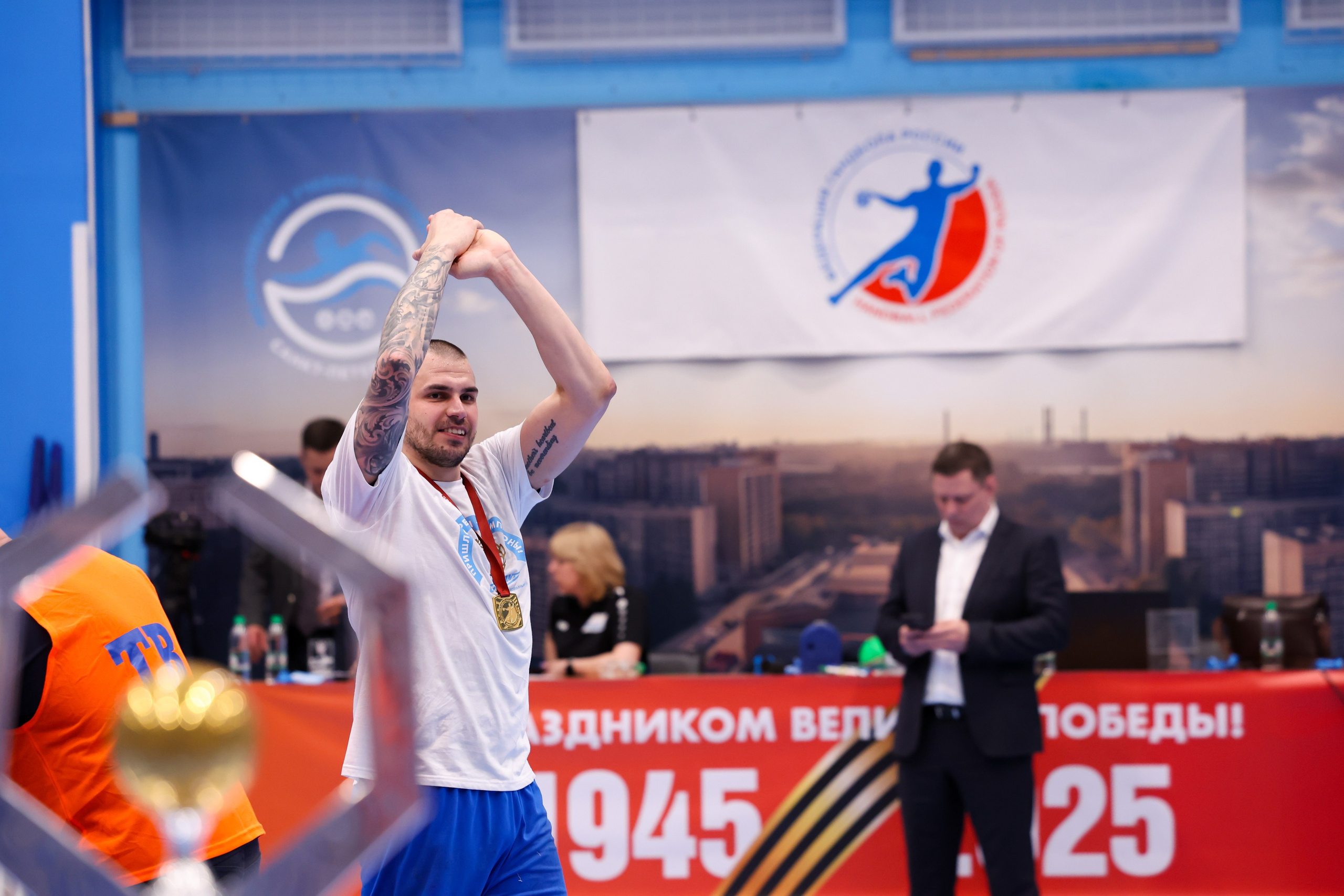 ГК Зенит — ГК ЦСКА финал ЧР2024/25 3 игра 28.05.2025. Спортивный и репортажный фотограф Антон Тереханов