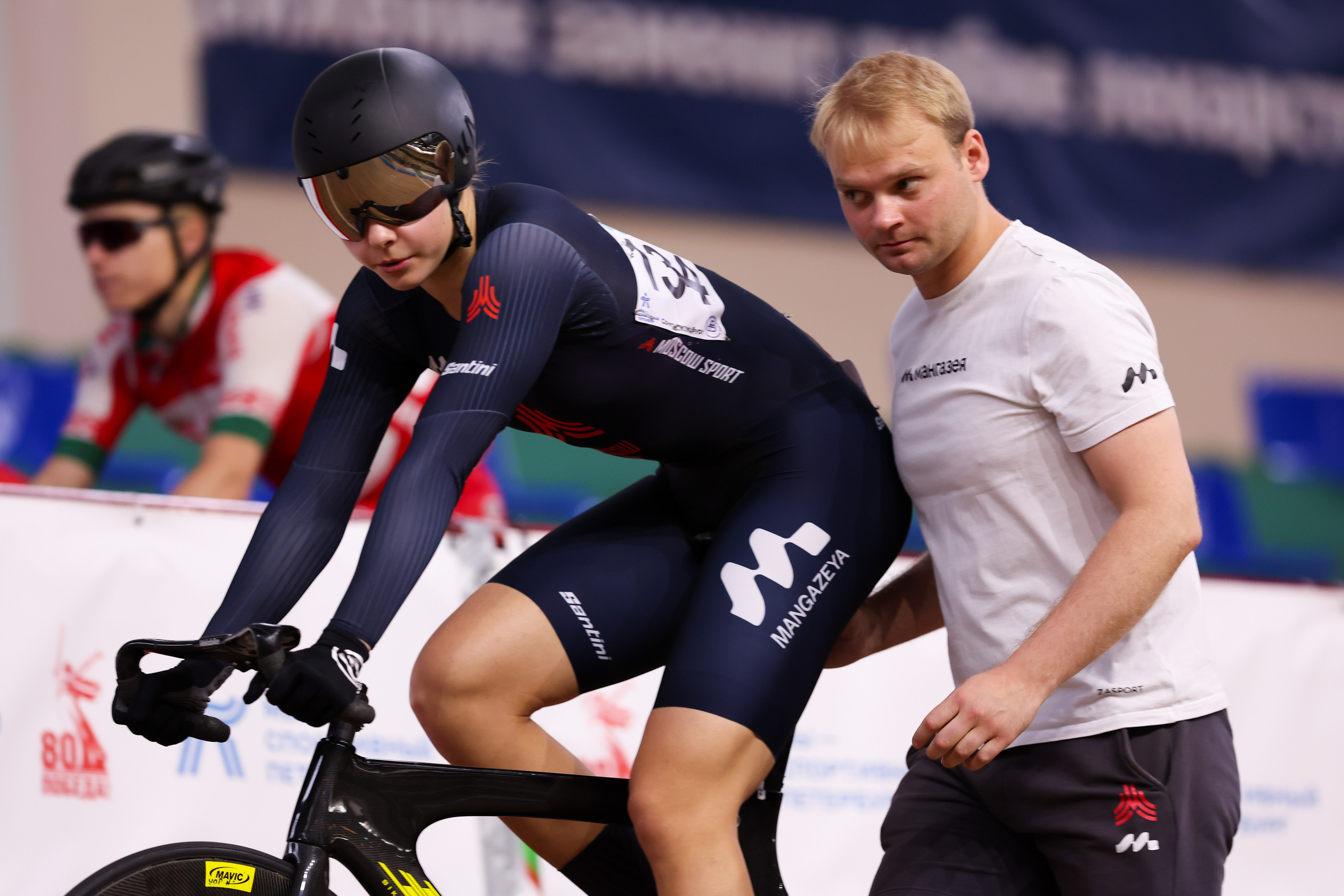 Первенство России по велогонкам на треке 04.07.2025. Спортивный и репортажный фотограф Антон Тереханов