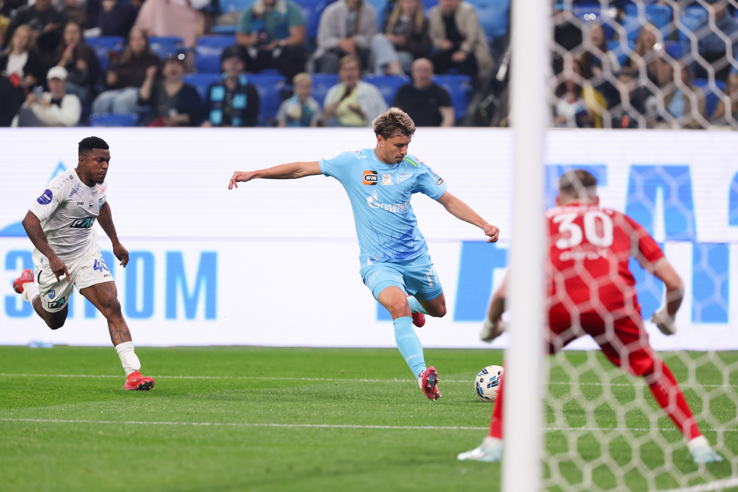 ФК «Зенит» — ФК «Пари НН» 30.08.2025. Спортивный и репортажный фотограф Антон Тереханов