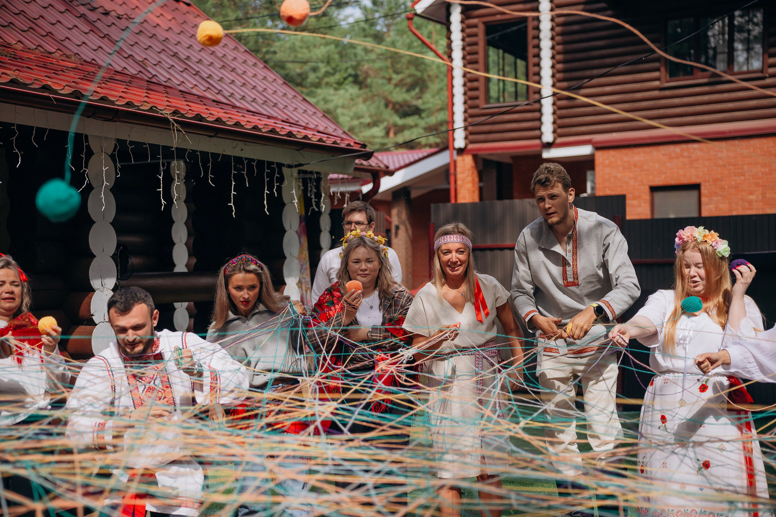 Корпоратив русско-народный. Фотограф Алина Любимова г. Пермь