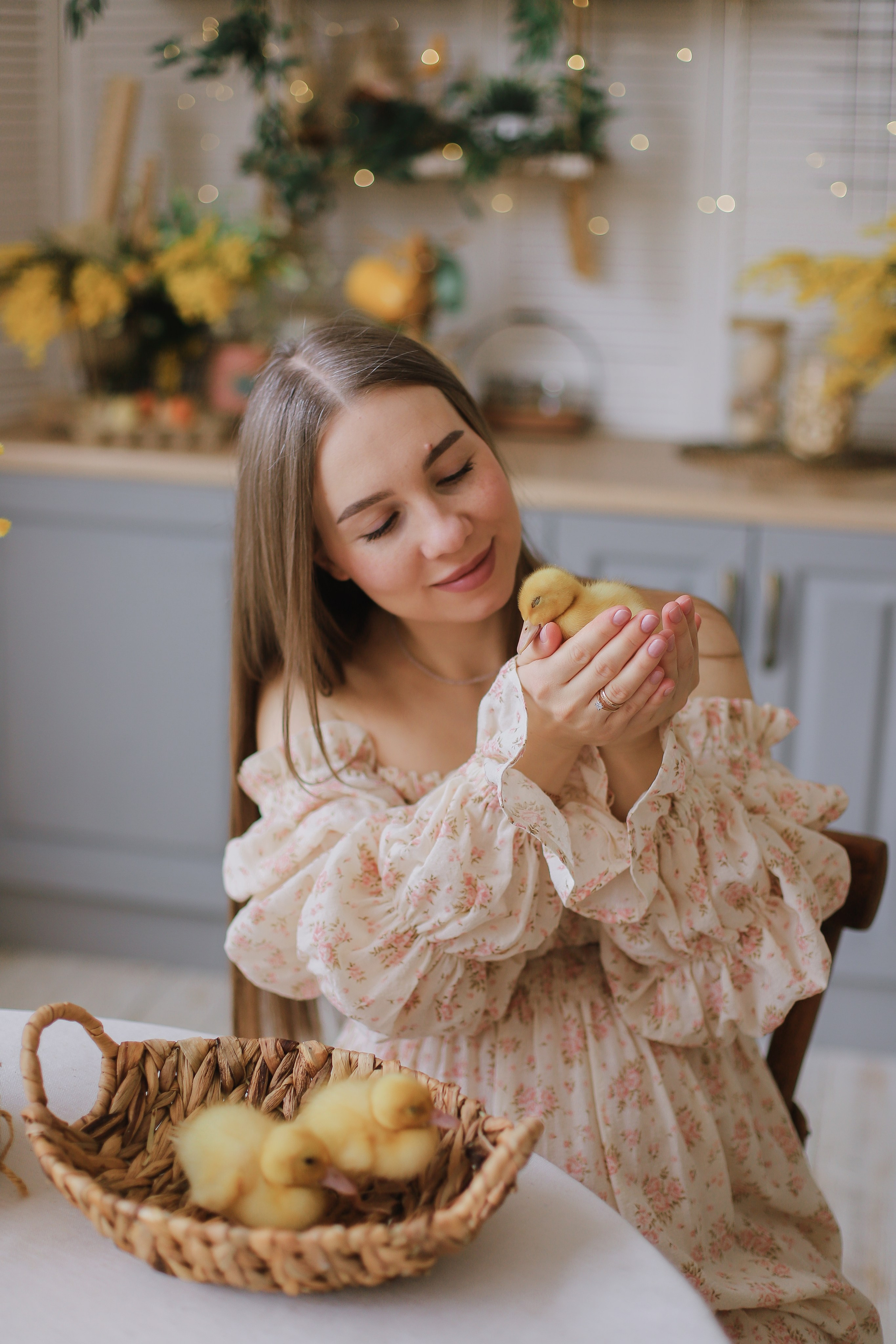 Вова, Вика, Ева — с утятами. Свадебный, семейный и детский фотограф в Люберцах Зайцева Анастасия