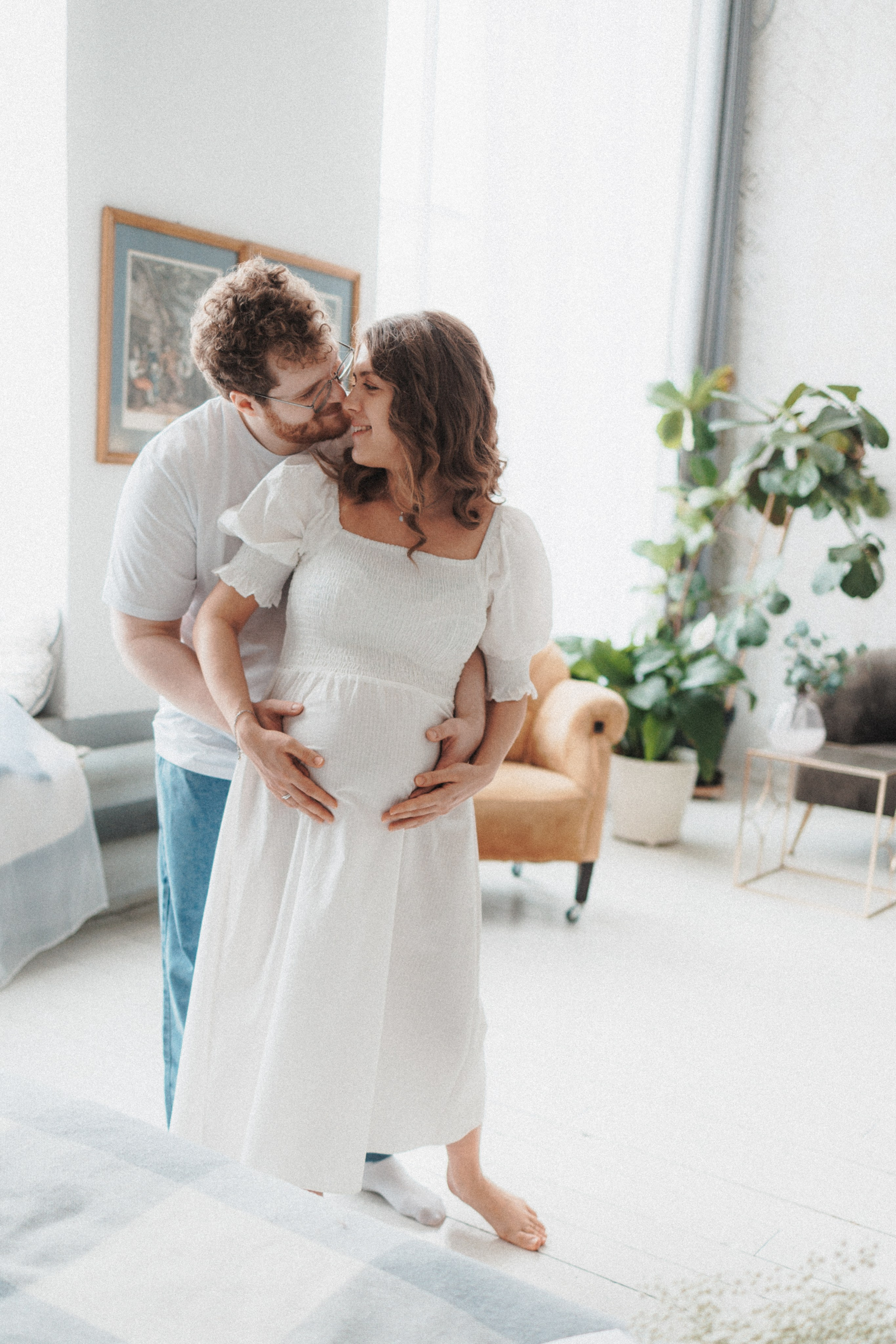 Любовь — это когда ты под сердцем носишь его ребенка. Фотограф Москва Светлана Кирюшина