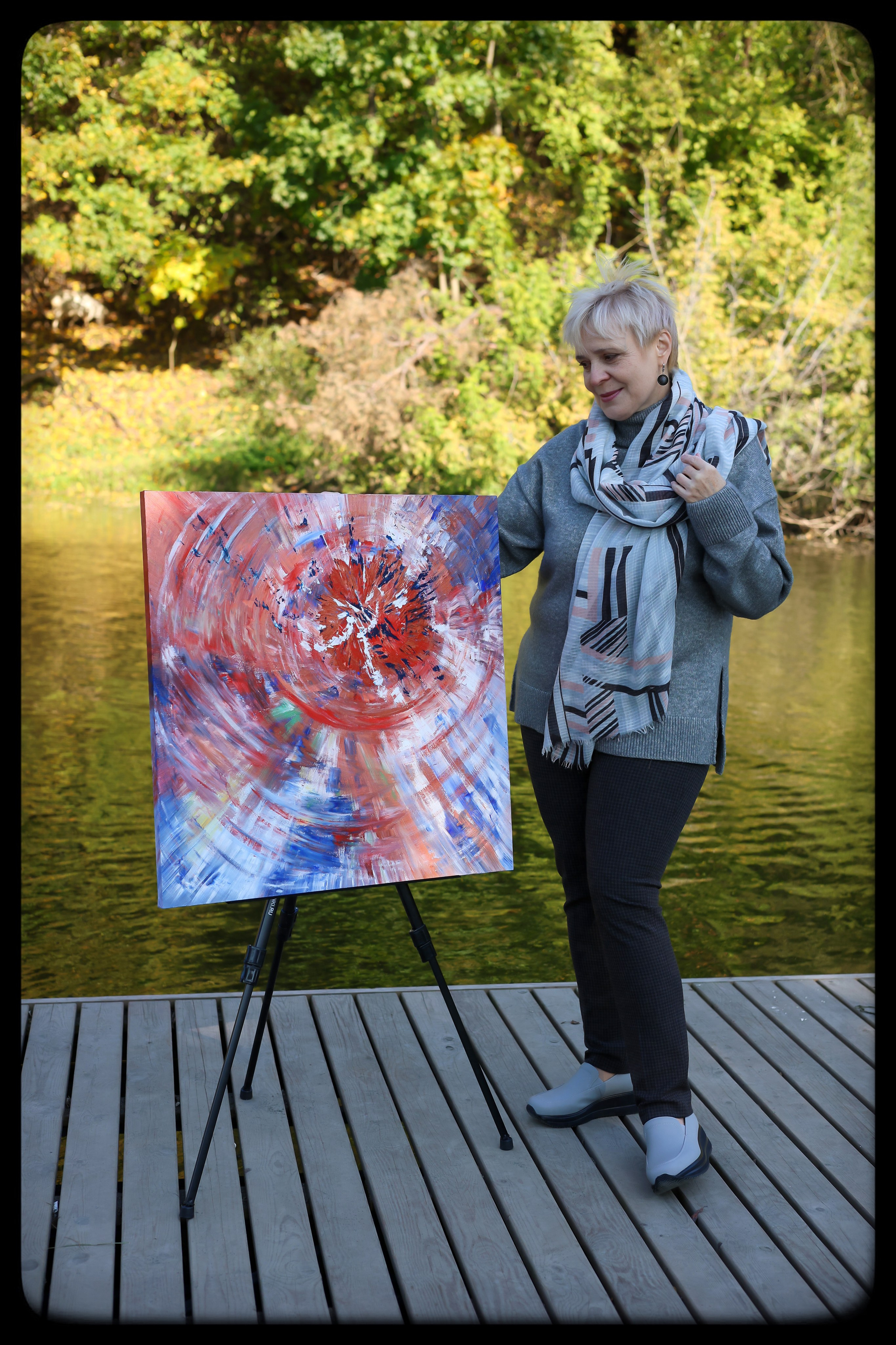 Художник,рисование,творчество на природе. Мария Чашина. Семейный и детский фотограф г. Москва