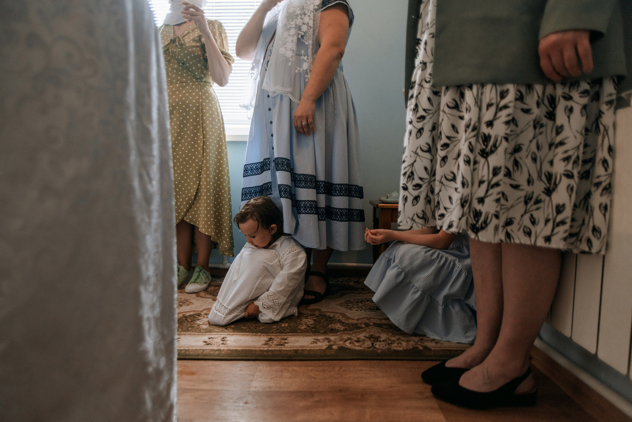 Крещение Даши и Алены. Семейный документальный фотограф в Волгограде Мариэта Додина