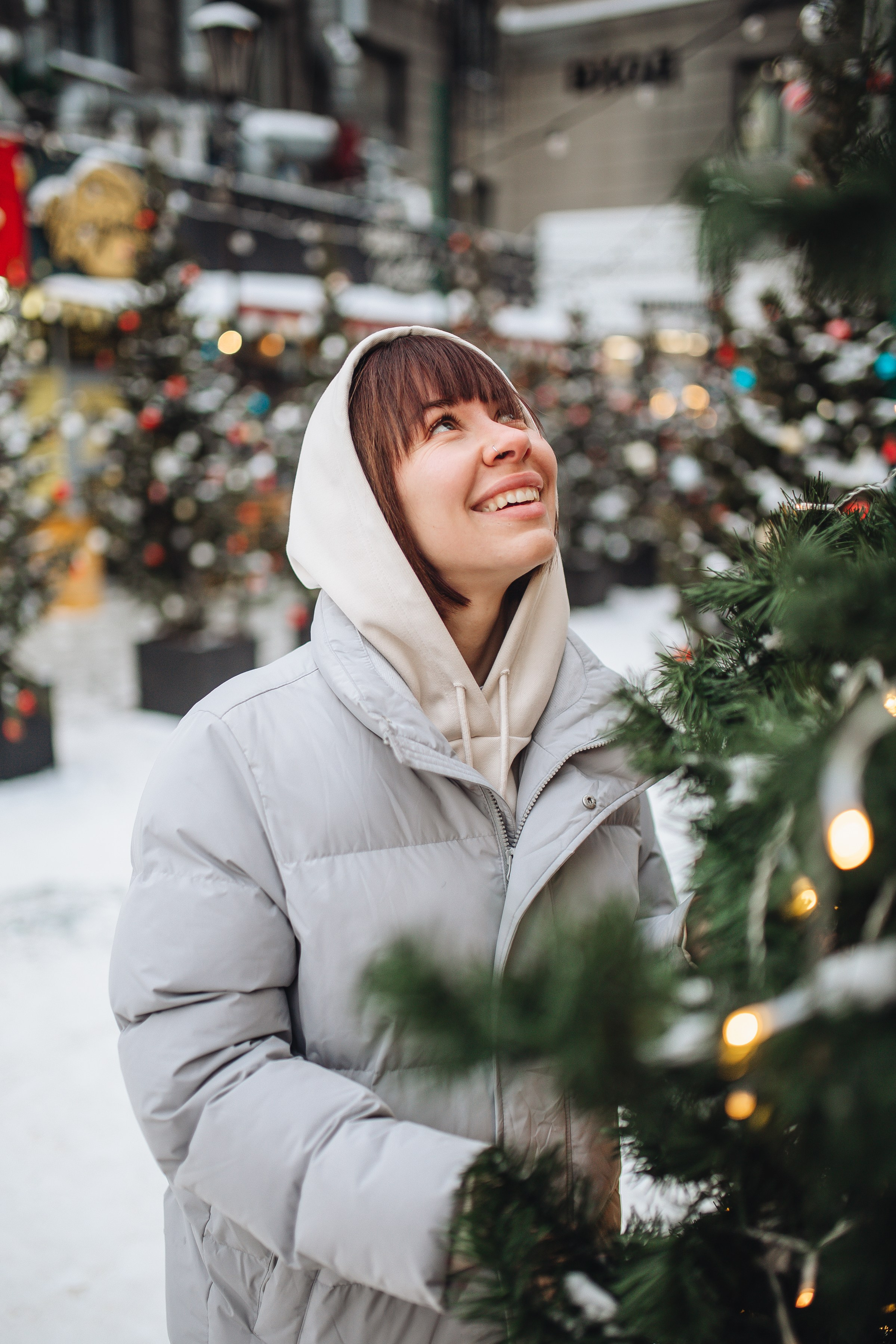Зимняя фотопрогулка с Катей. Свадебный и семейный фотограф в Санкт-Петербурге Катерина Литасова