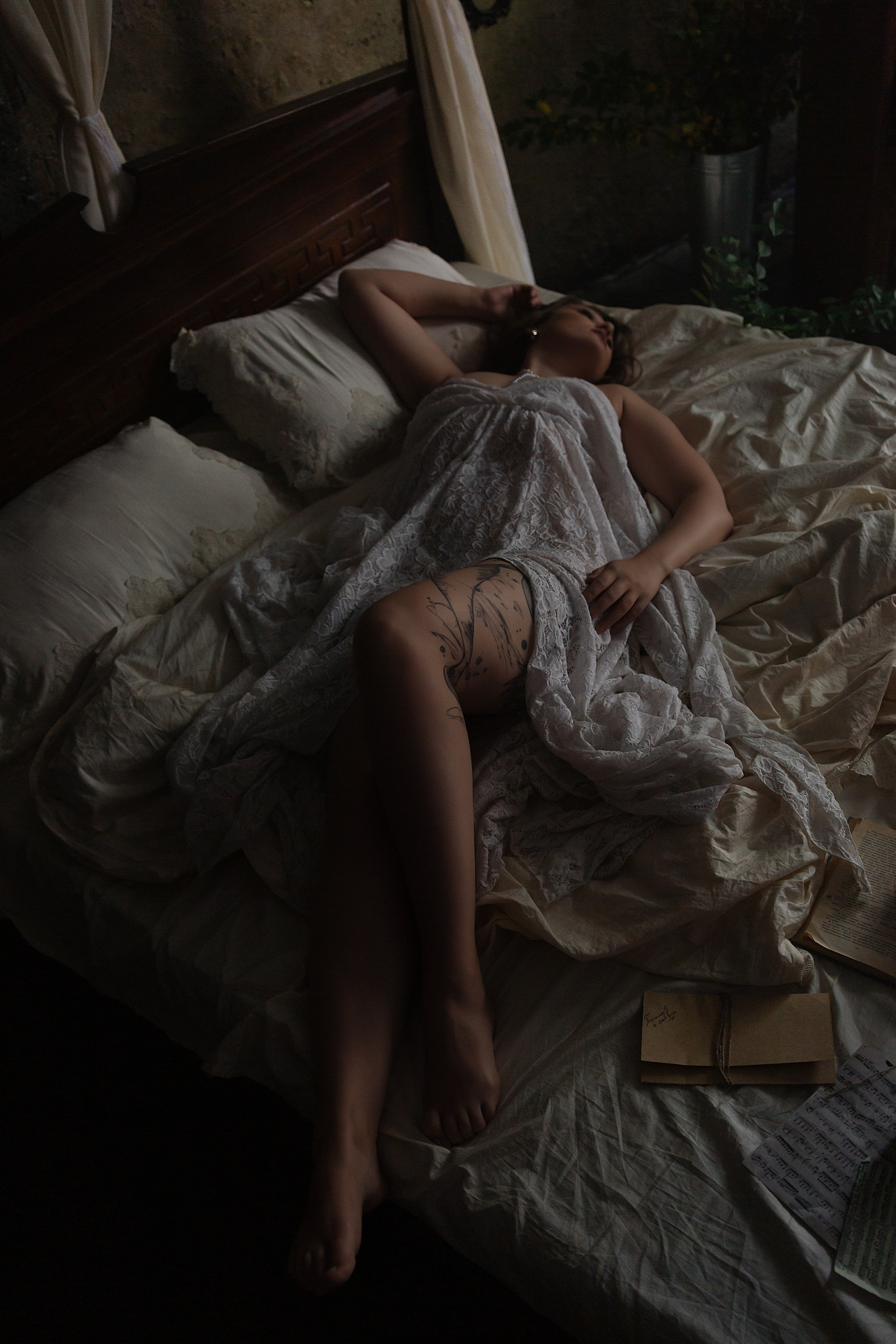 Будуарные съёмки. Аня | Фотограф Москва