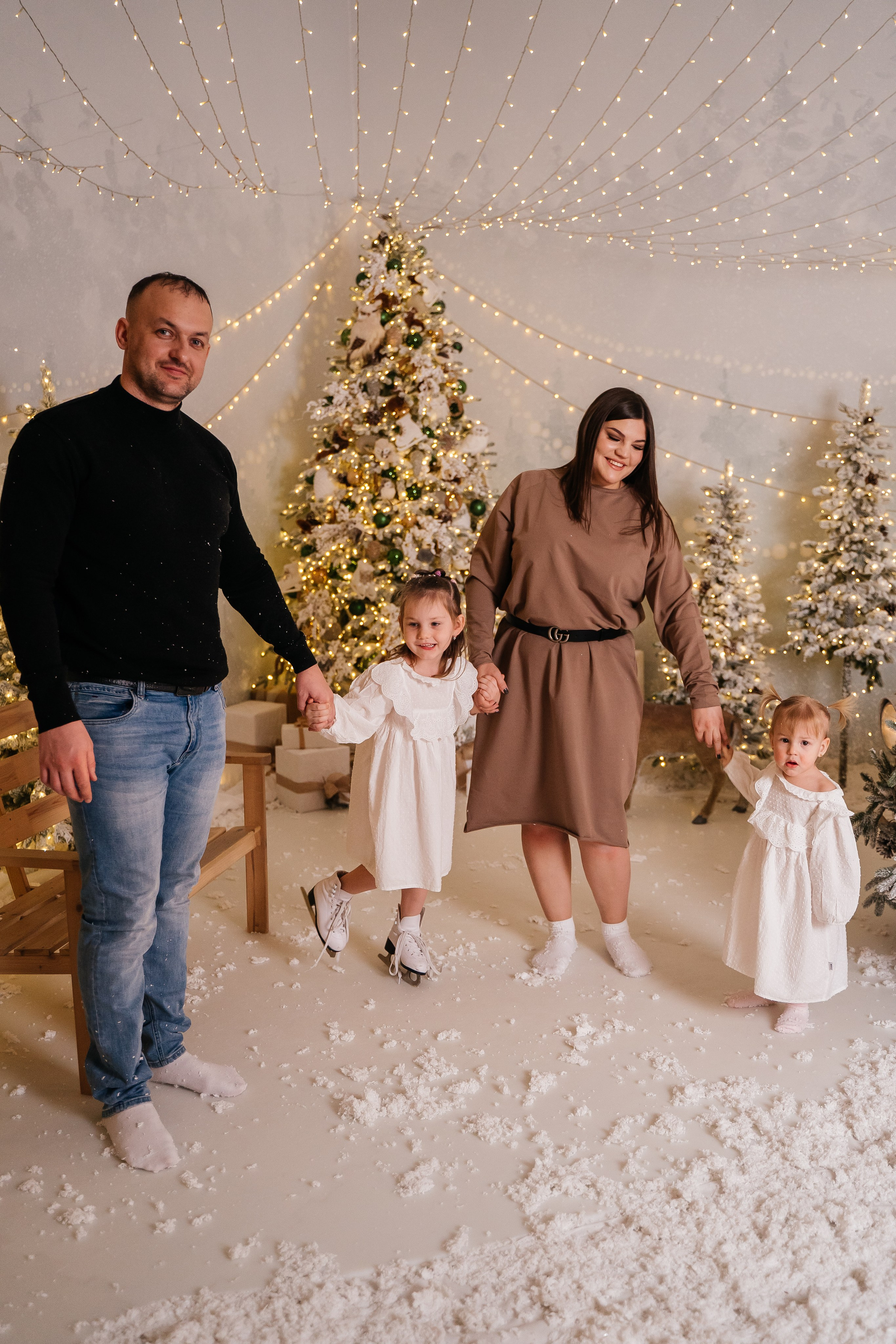 Новогодняя история двух принцесс. Свадебный и семейный фотограф в Новосибирске Синицына Наталья