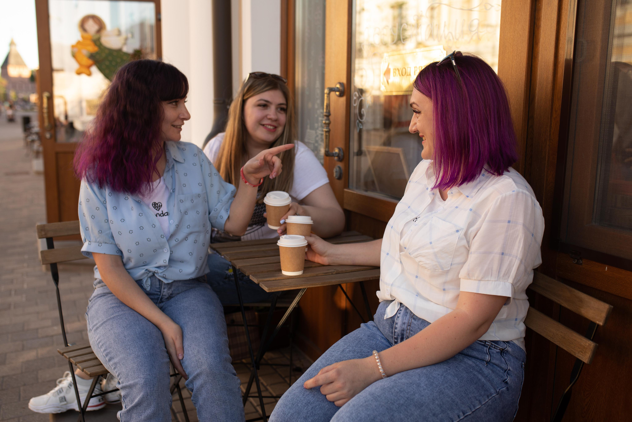 Светлана с подругами. Женский семейный фотограф Тула Москва Захарова Анна