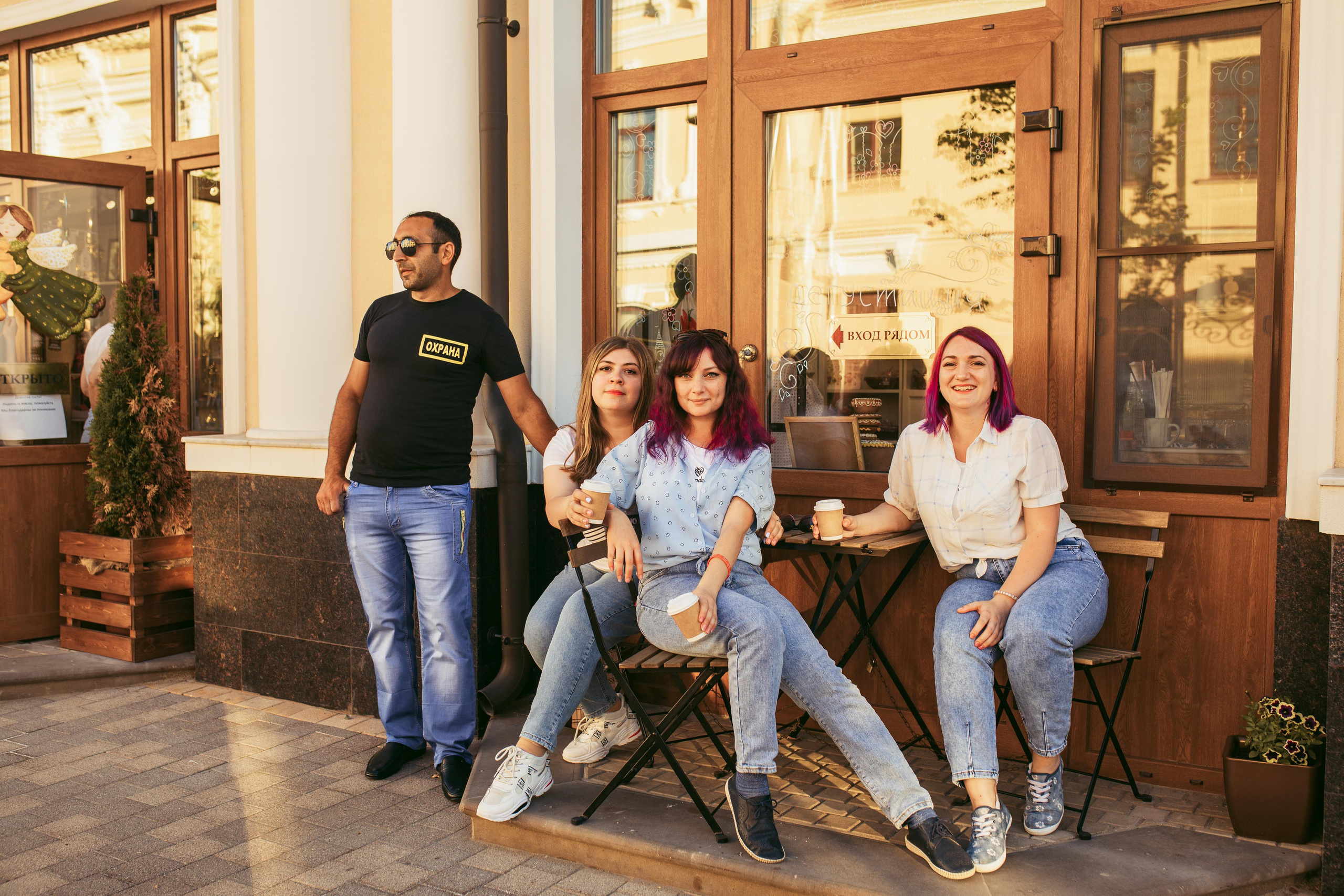 Светлана с подругами. Женский семейный фотограф Тула Москва Захарова Анна