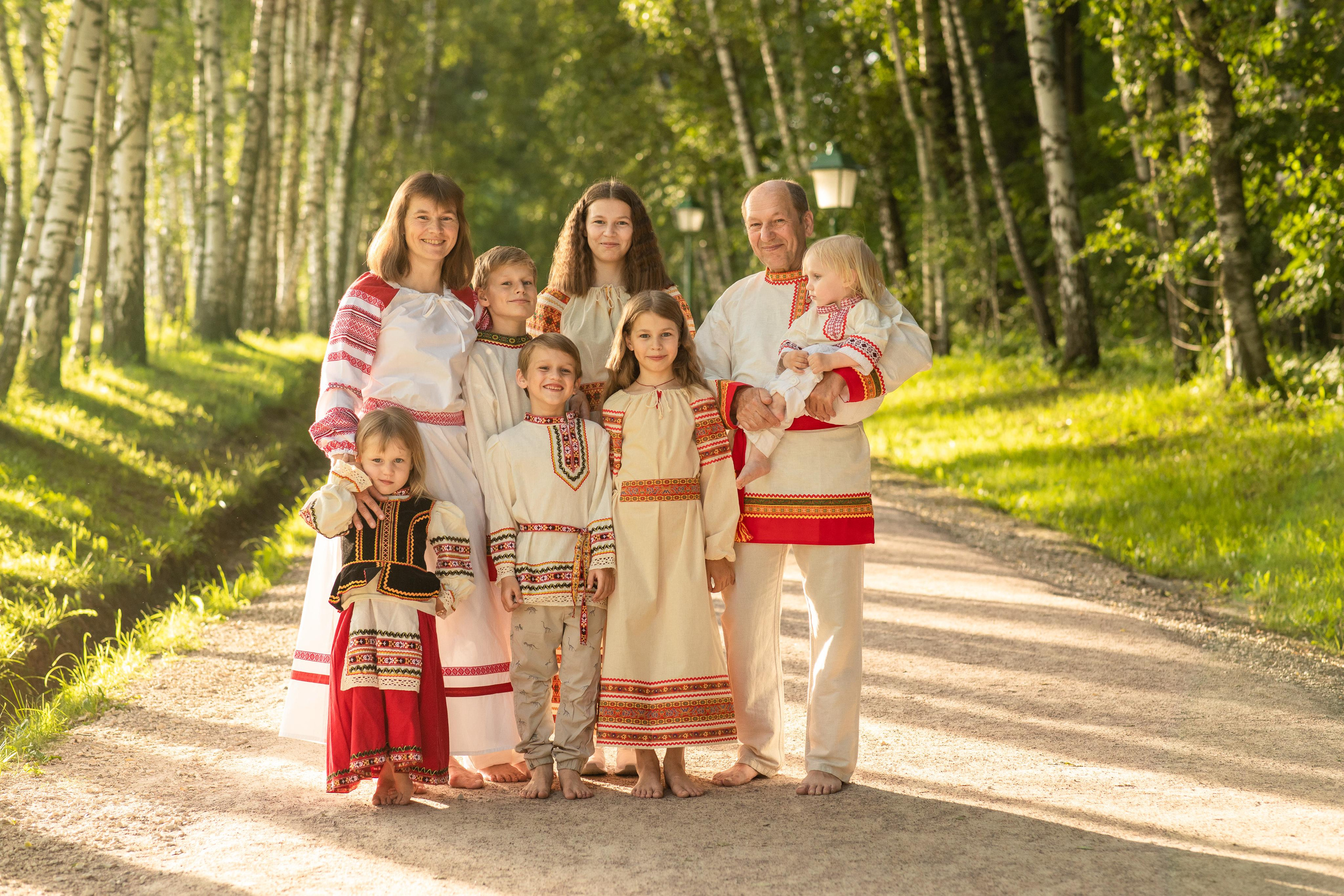 Татьяна с семьей. Женский семейный фотограф Тула Москва Захарова Анна