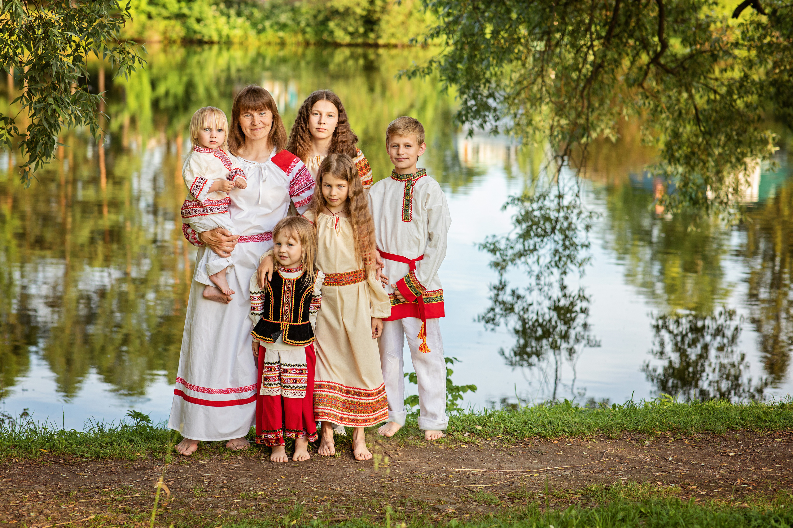 Татьяна с семьей. Женский семейный фотограф Тула Москва Захарова Анна