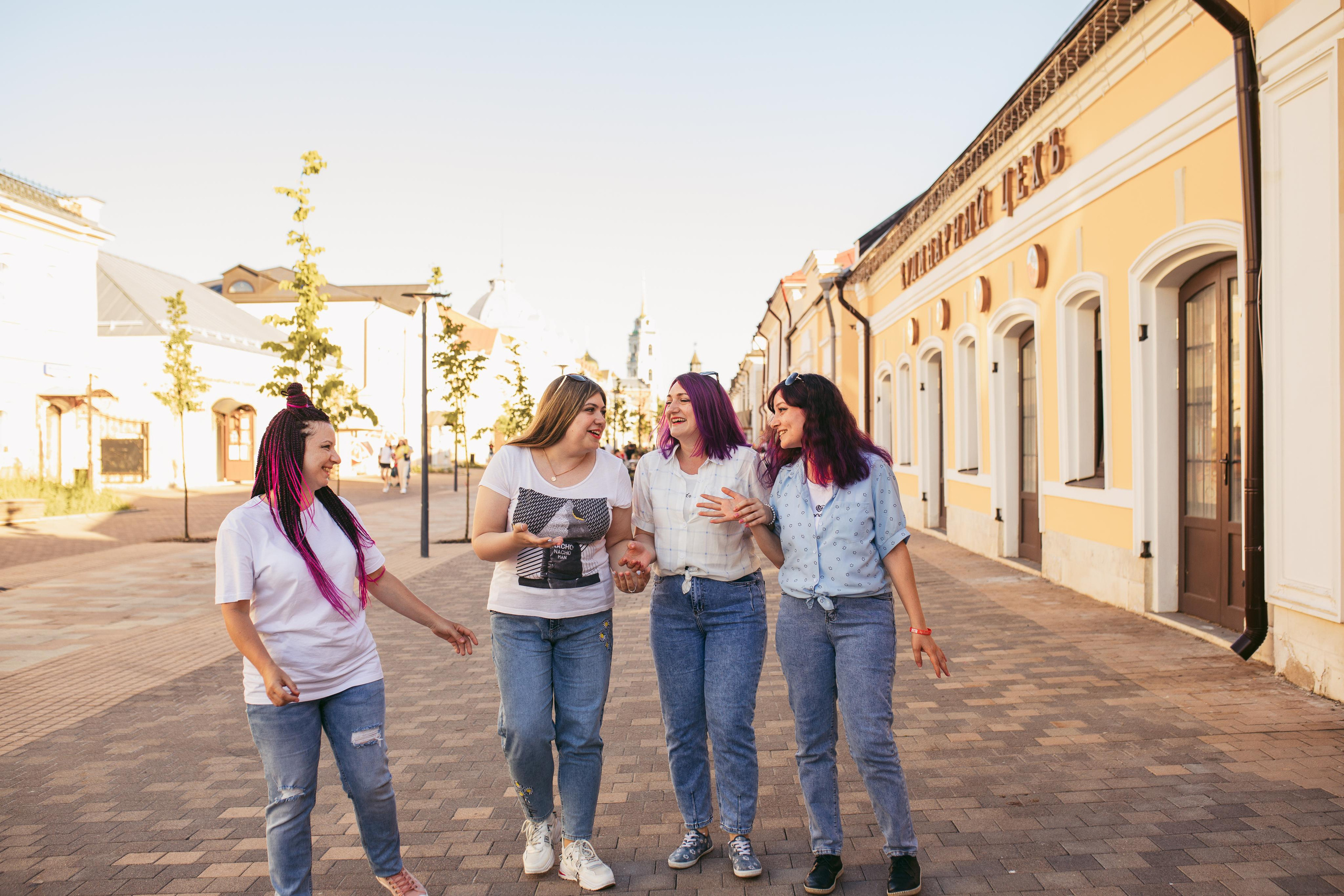 Светлана с подругами. Женский семейный фотограф Тула Москва Захарова Анна