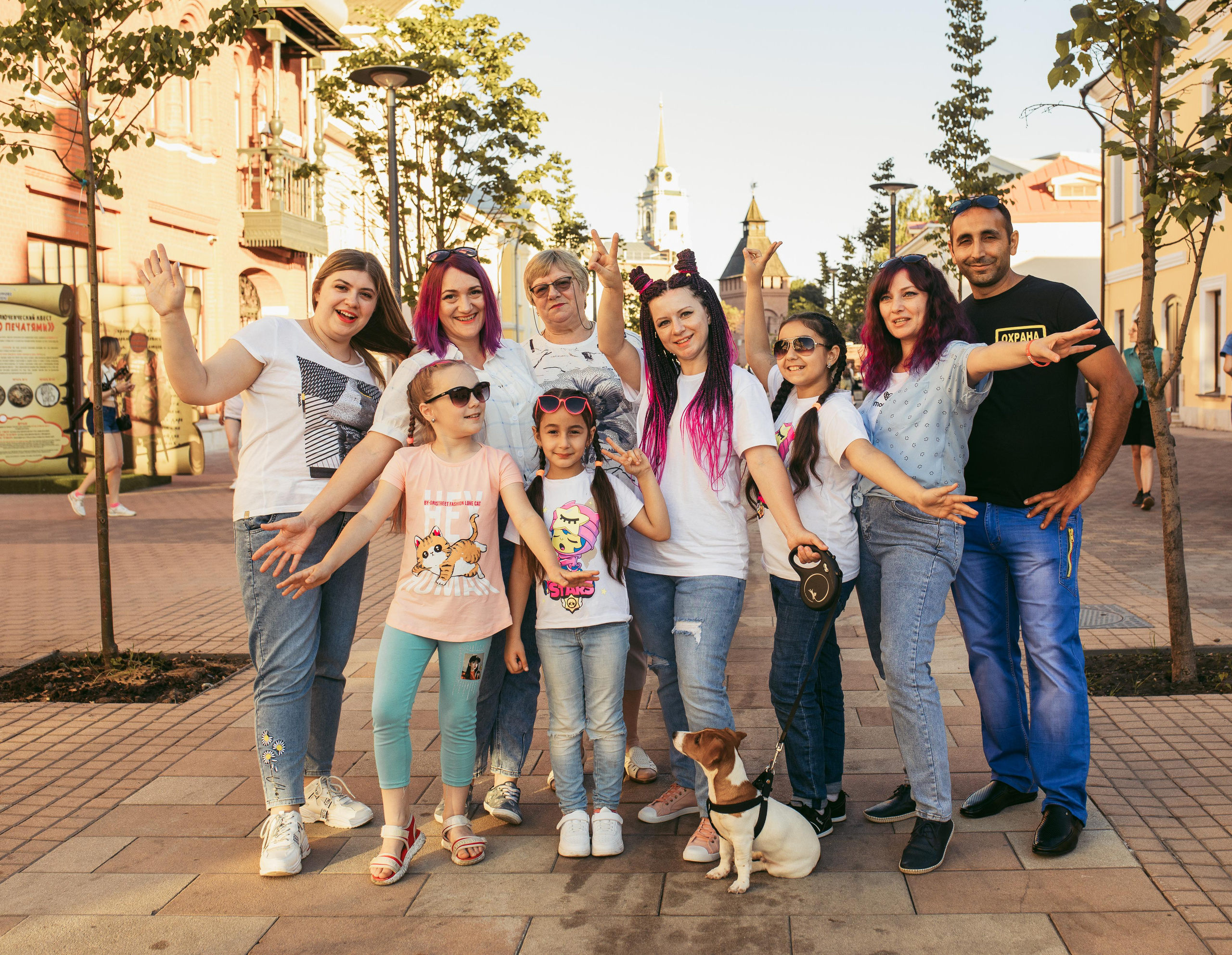 Светлана с подругами. Женский семейный фотограф Тула Москва Захарова Анна