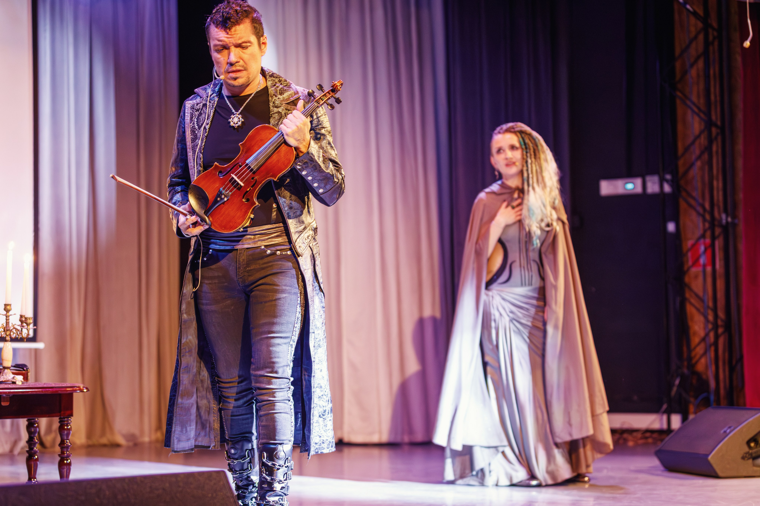 Мюзикл. Скрипка Паганини. Бэкстейдж. Фотограф портретист в Троицке и Москве Иван Парусиди