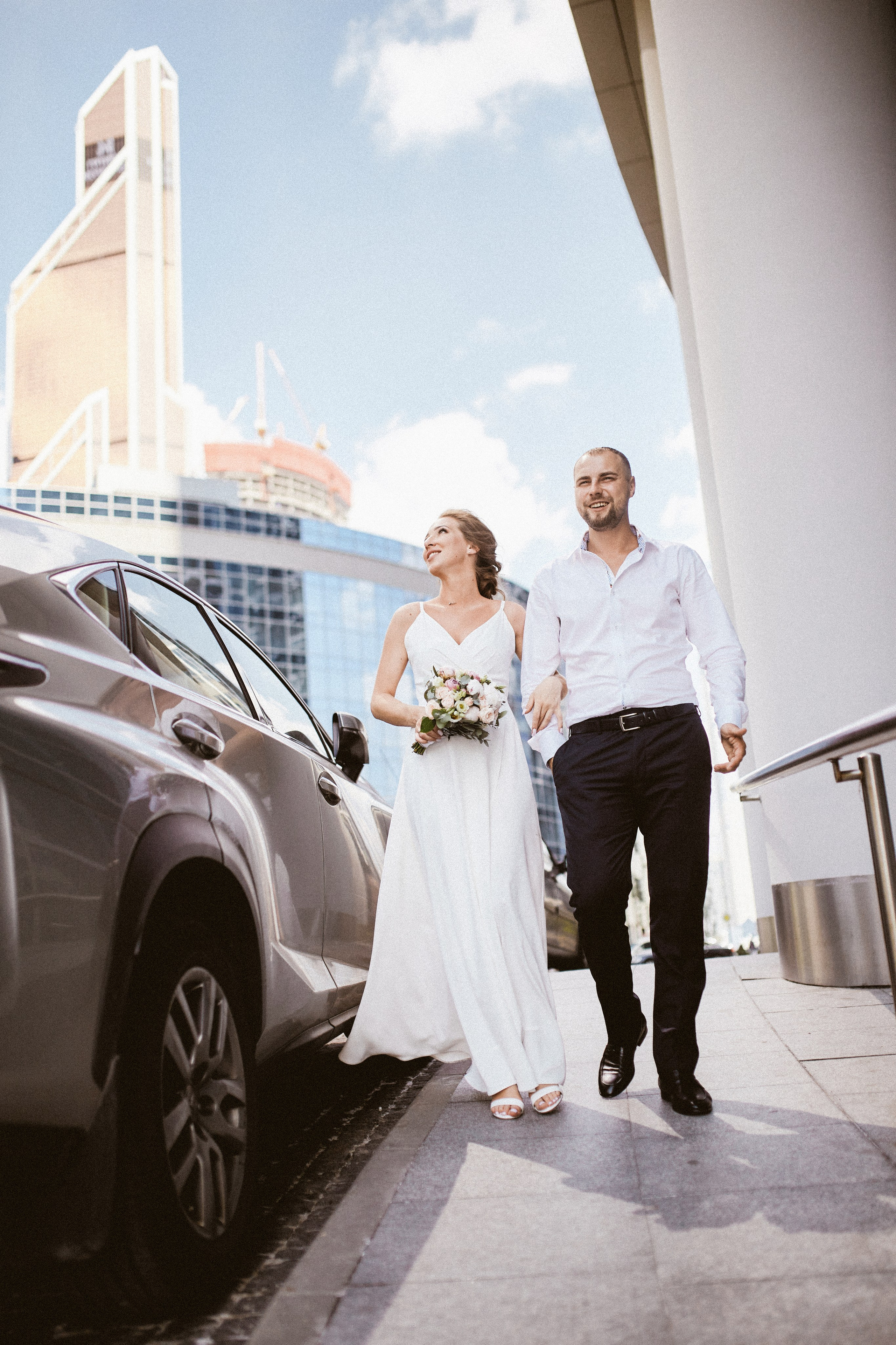 Свадьба в Сити. Портретный фотограф в Москве Мария Варлей