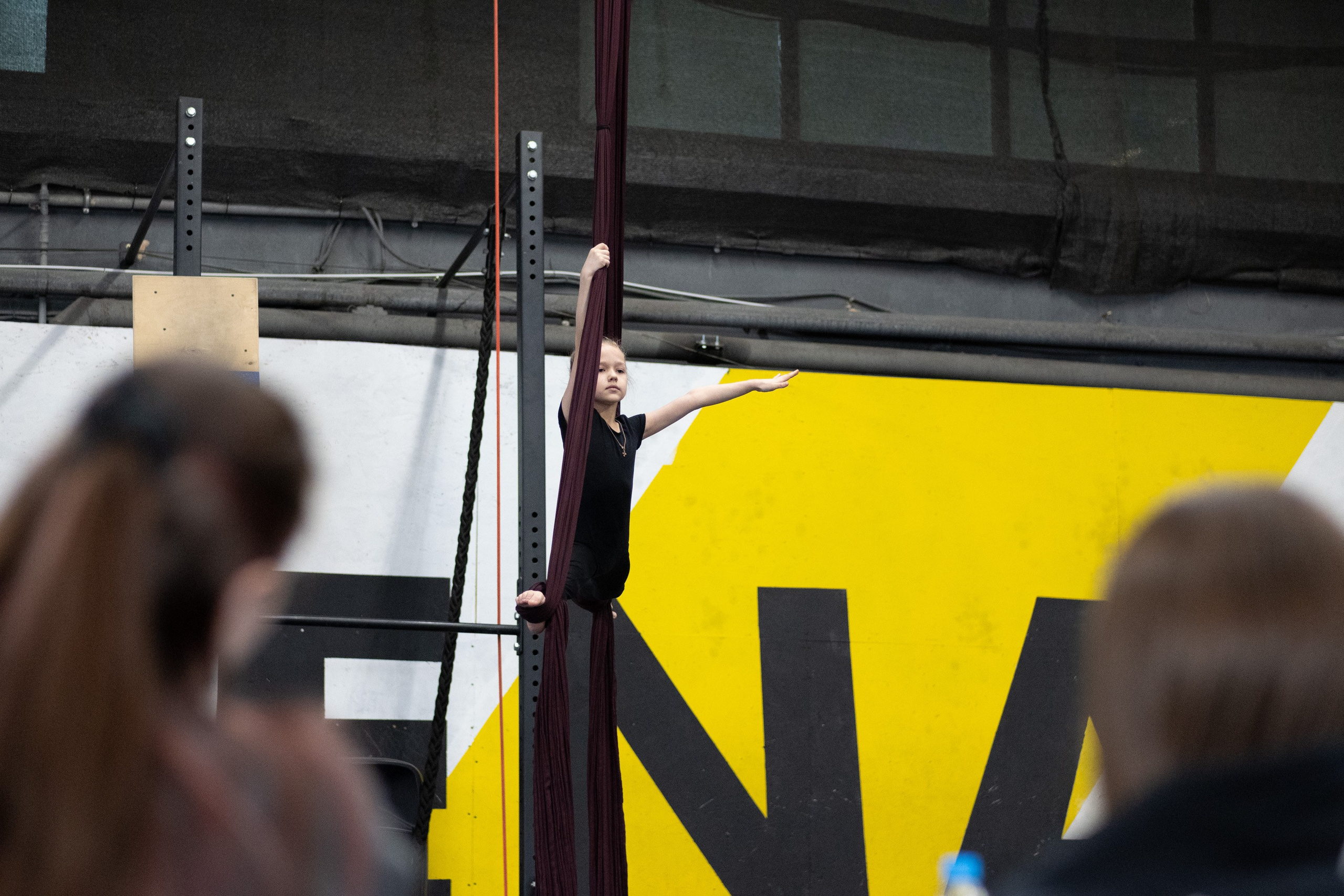 Внутриклубные соревнования по воздушной гимнастике 02.04.23