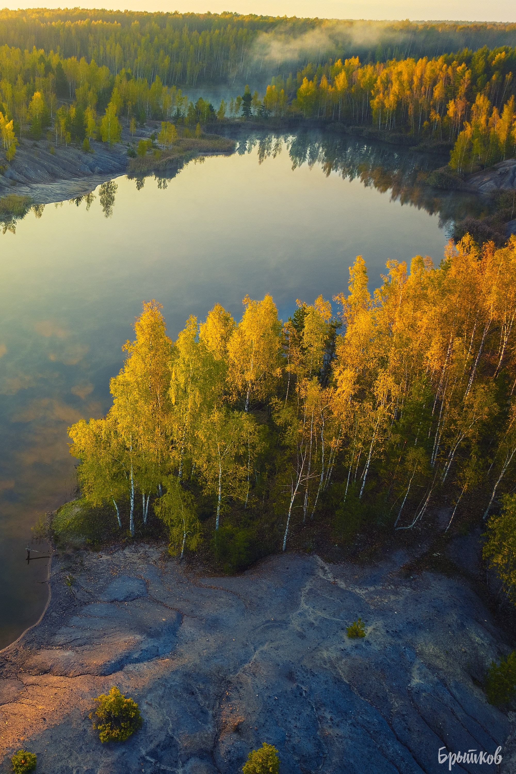 озеро Бам Суворов карьеры